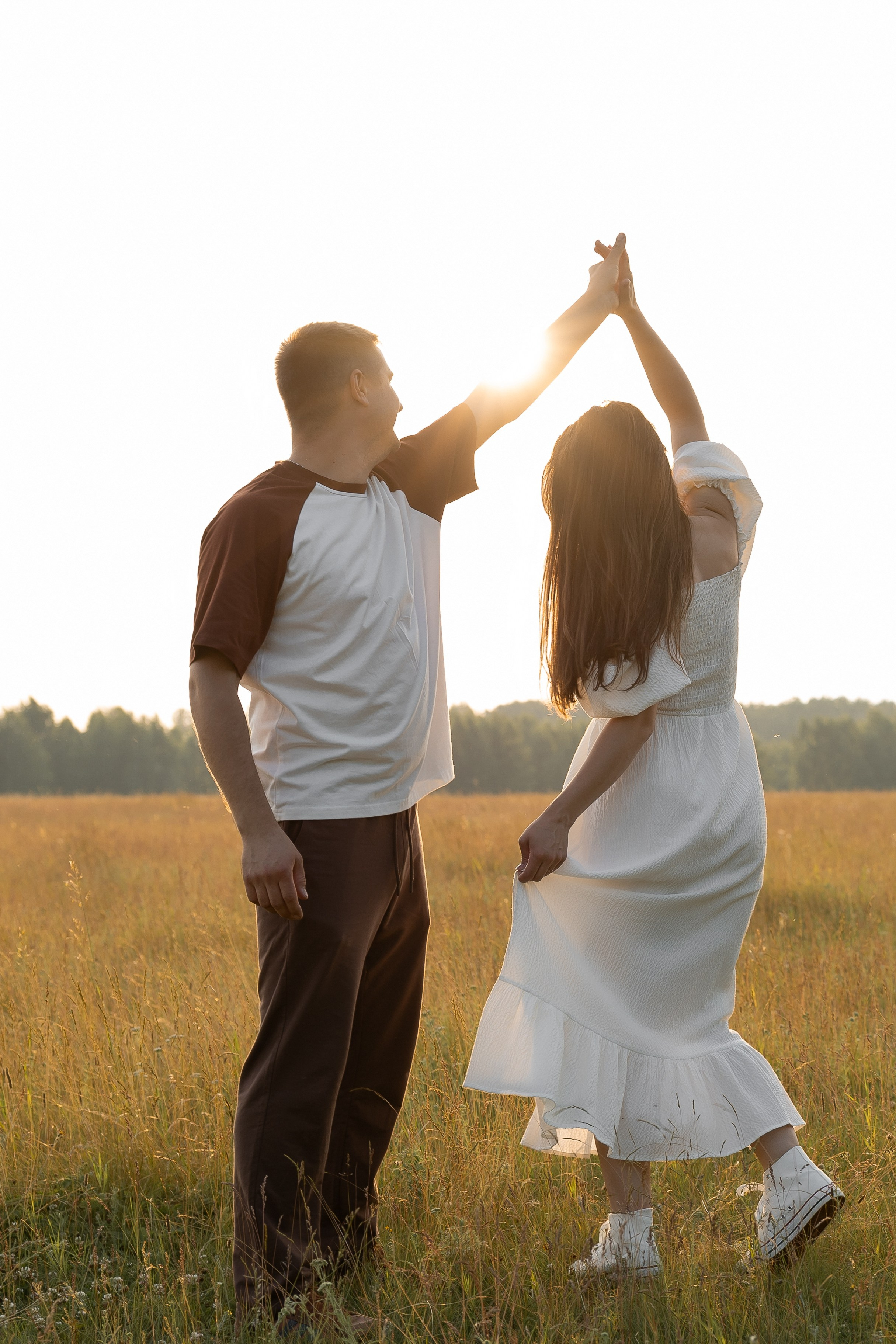 В поле. Семейный и свадебный фотограф в Челябинске Мария Леонтьева