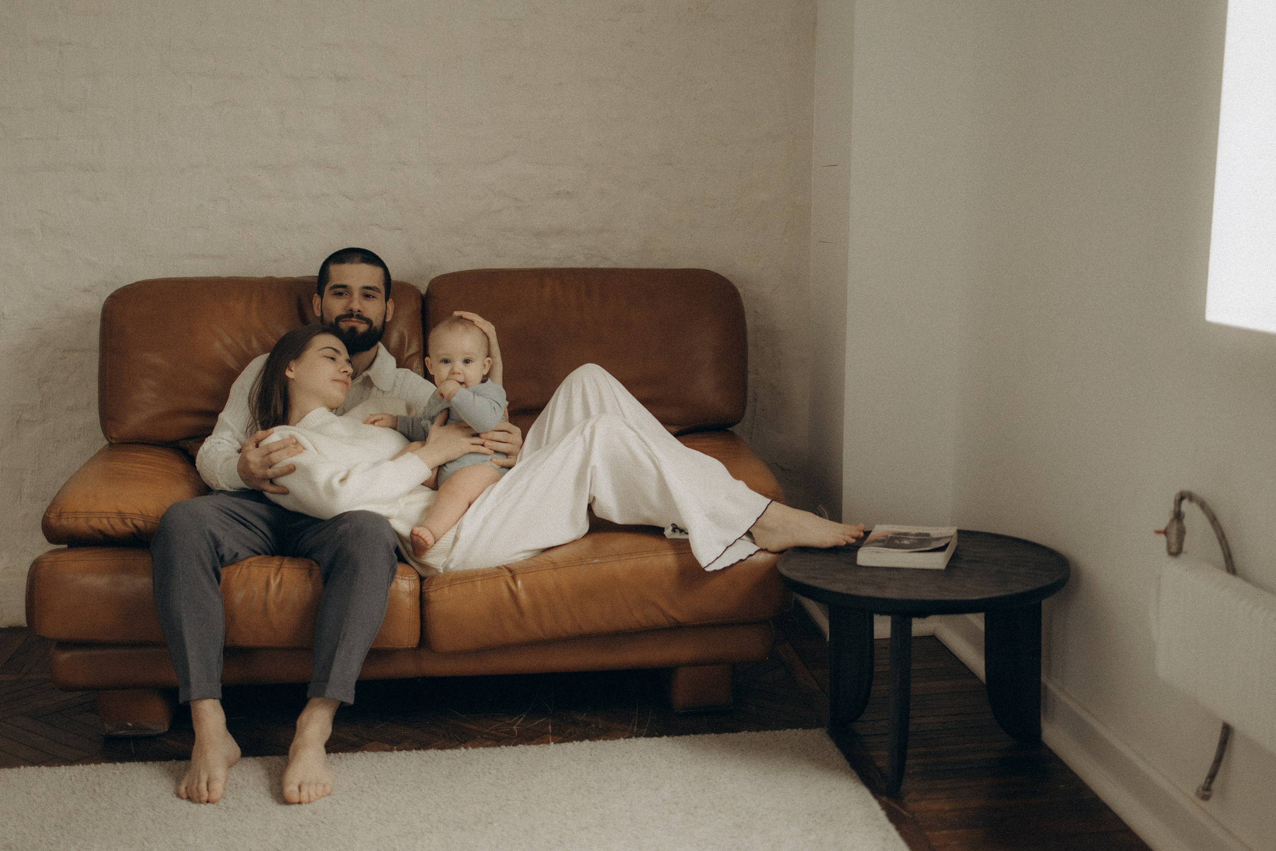 Семейная фотосессия в студии. Семейный фотограф Москва Юлиана Фетисова