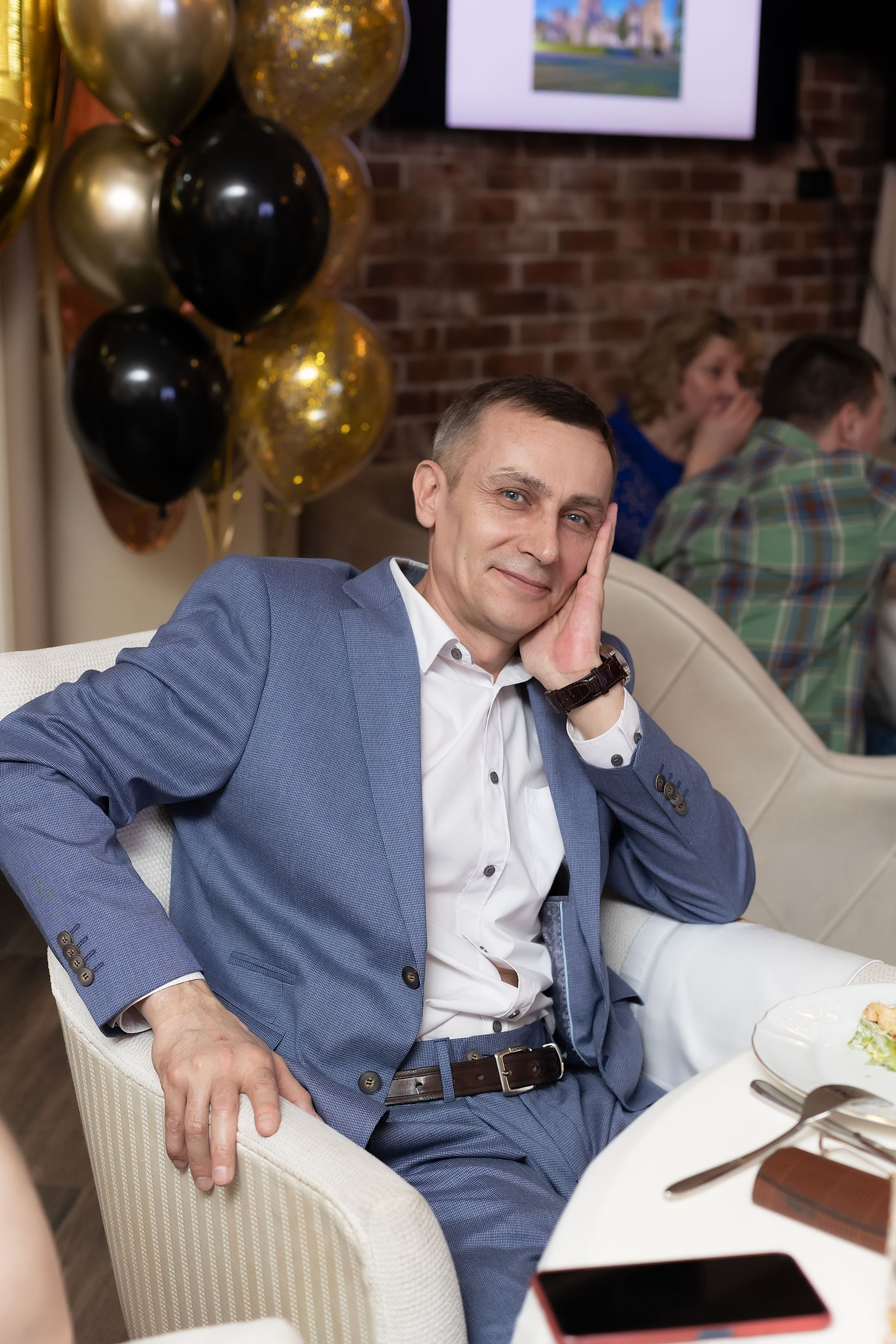 Юбилей (Ресторан «Свой»). Семейный, индивидуальный фотограф в Москве Ангели Марина