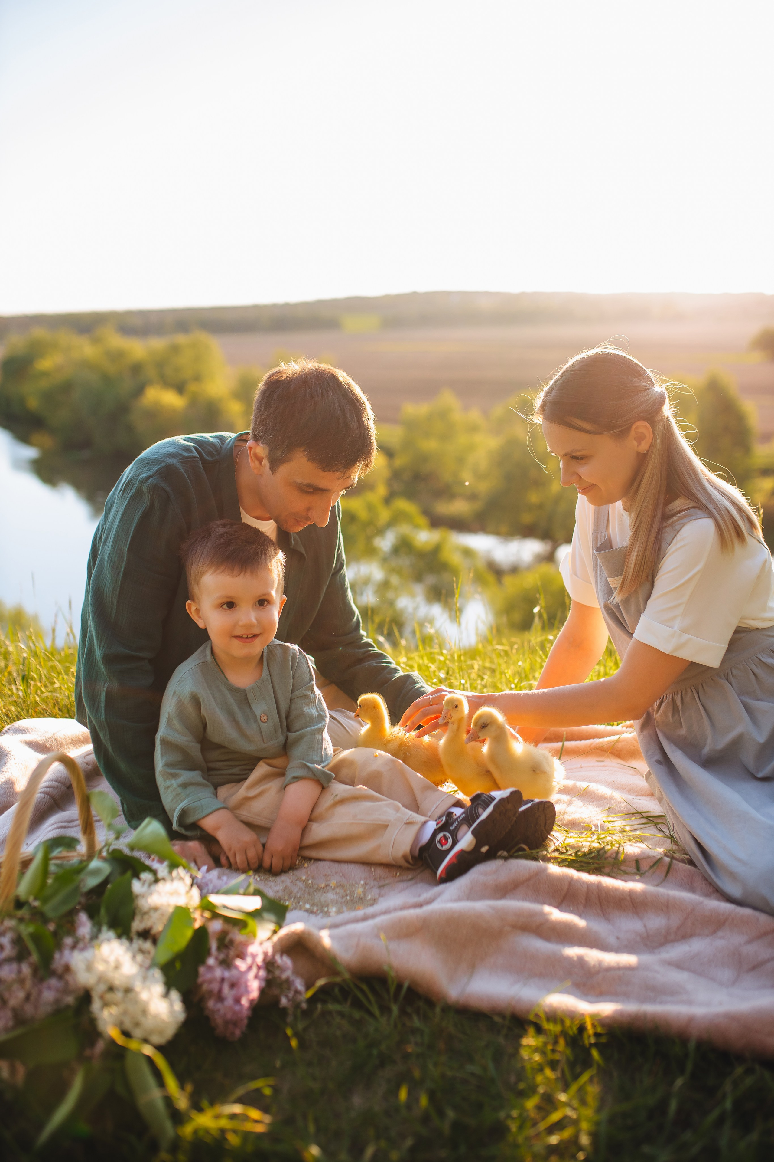 Тимоша и утятки. Свадебный и семейный фотограф в Туле и области Маша Костина