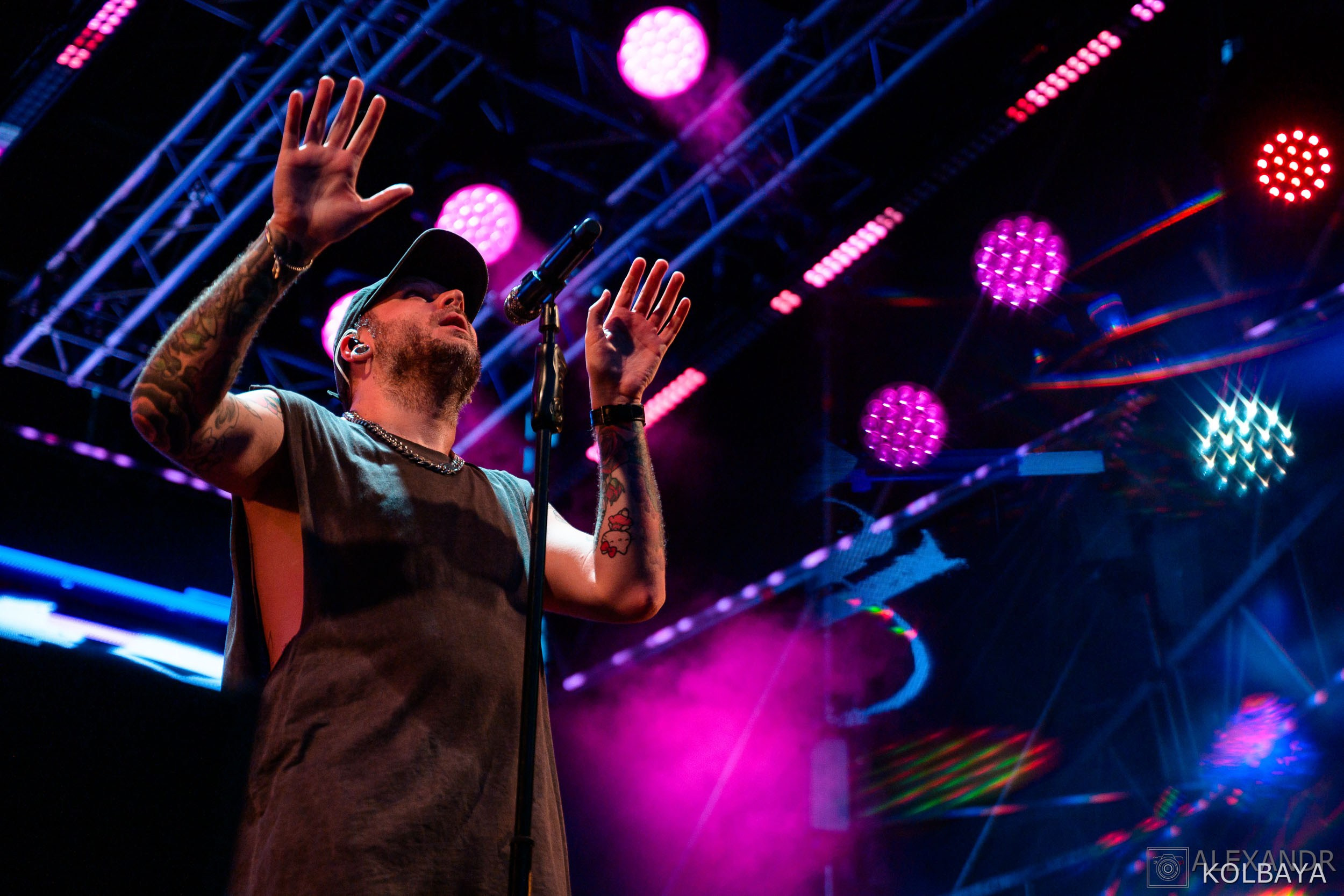 Концерт Stigmata на Red Summer (09.07.2025). Концертный и театральный репортажный фотограф в Москве Александр Колбая