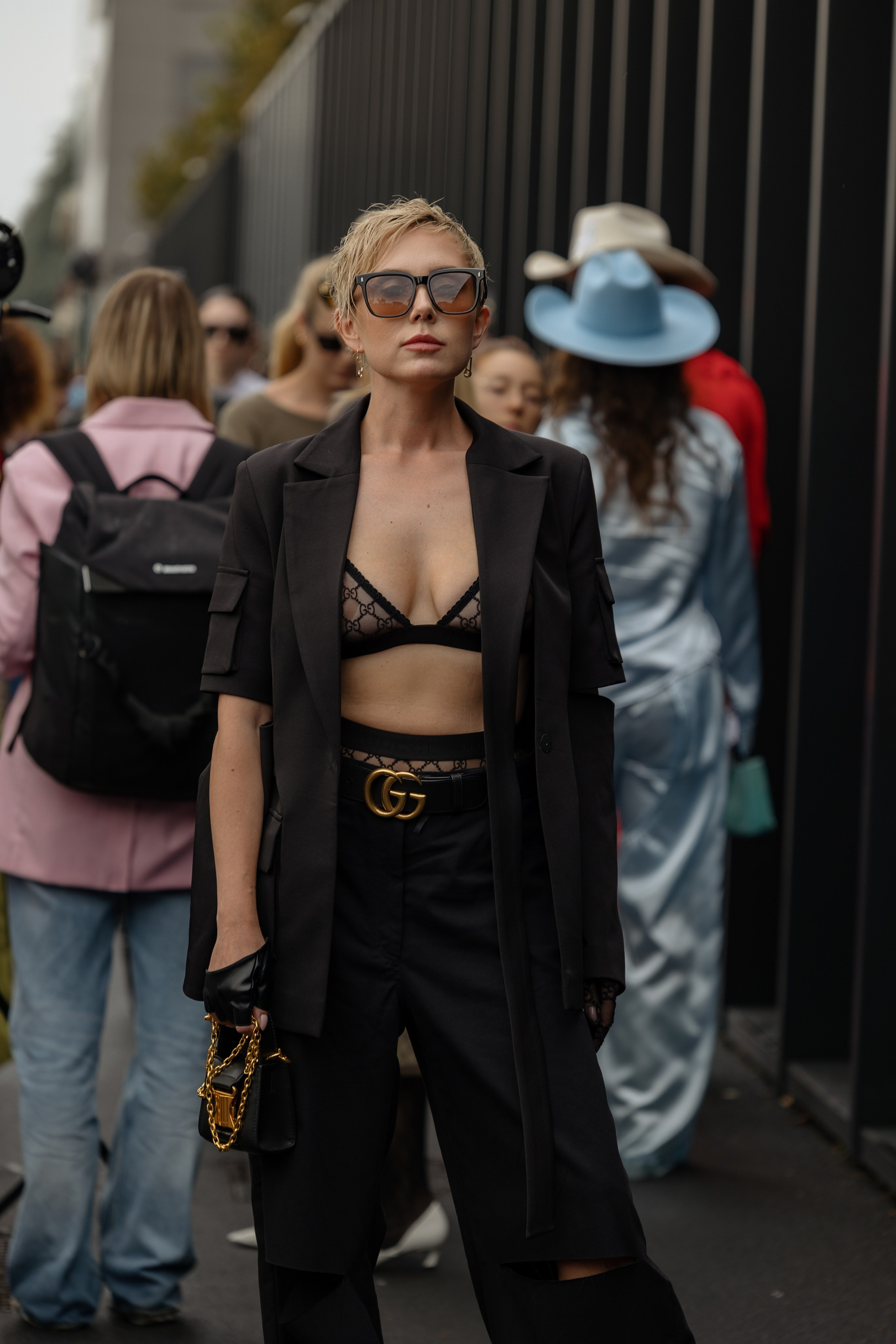 MFW SPRING/SUMMER 2024 GUCCI. Photographer in Milan Ivan Goncharov