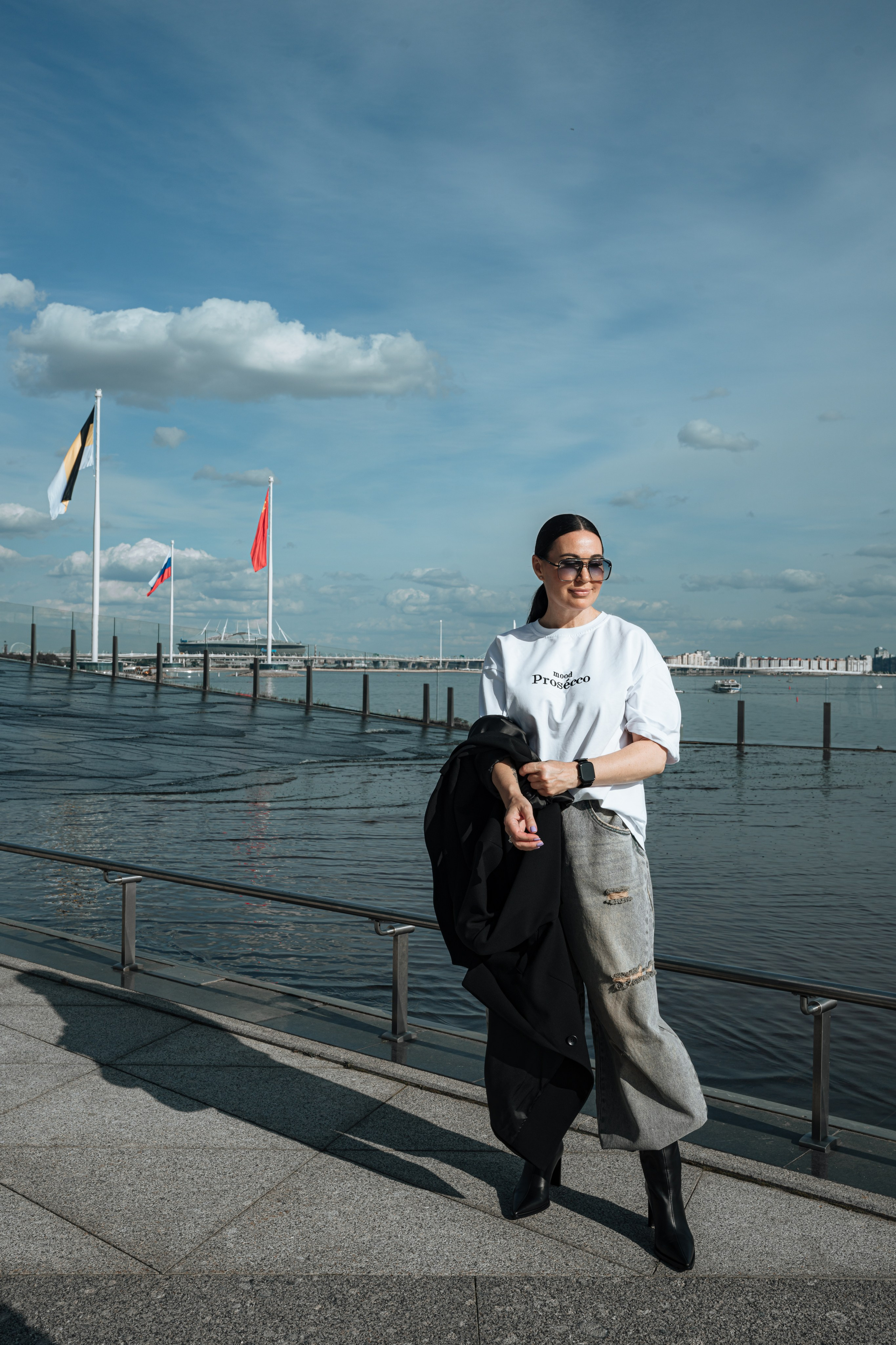 Елена. Лахта центр. Портретный фотограф в Санкт-Петербурге Дмитриева Наталия