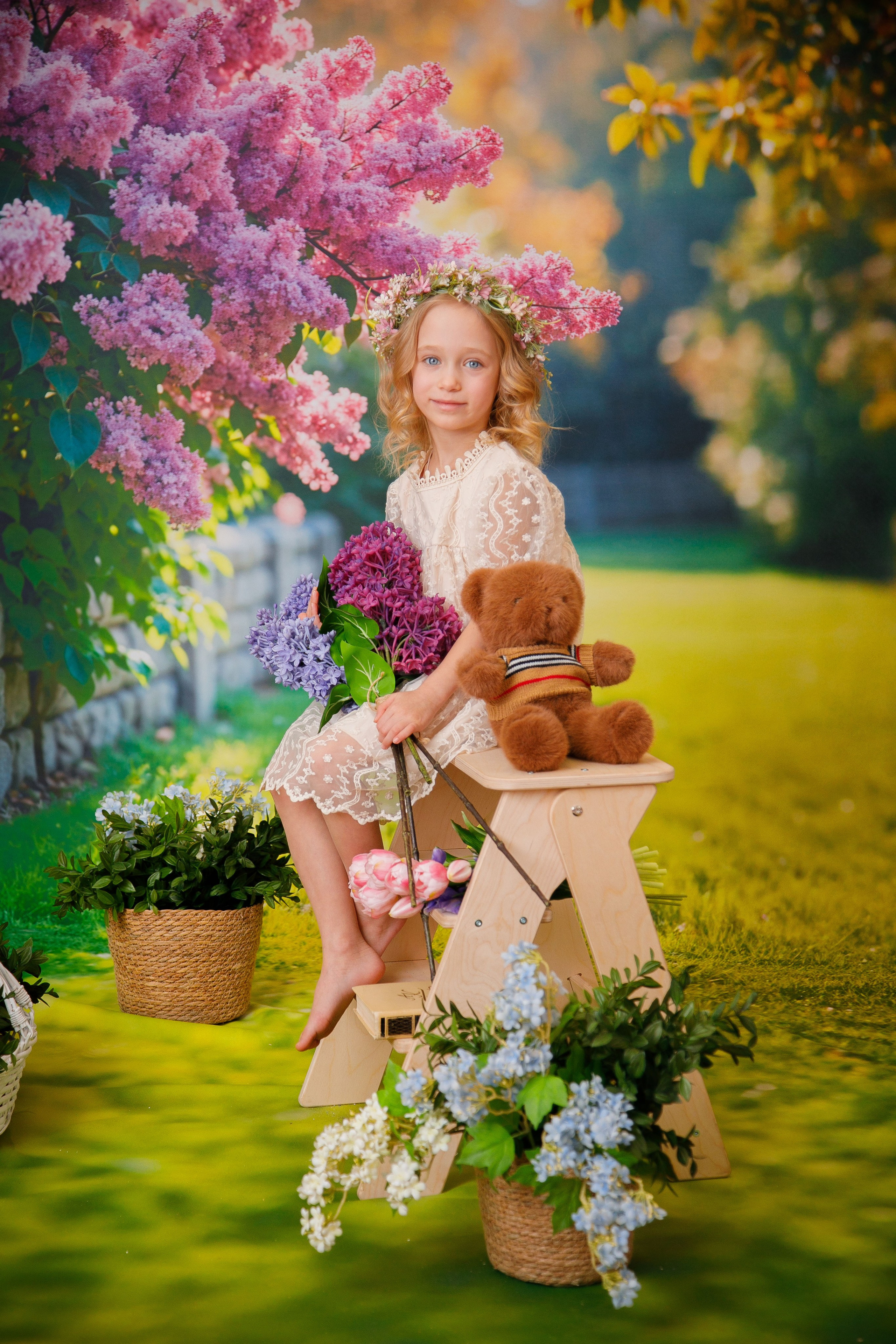 Сирень. Детская фотостудия Москва