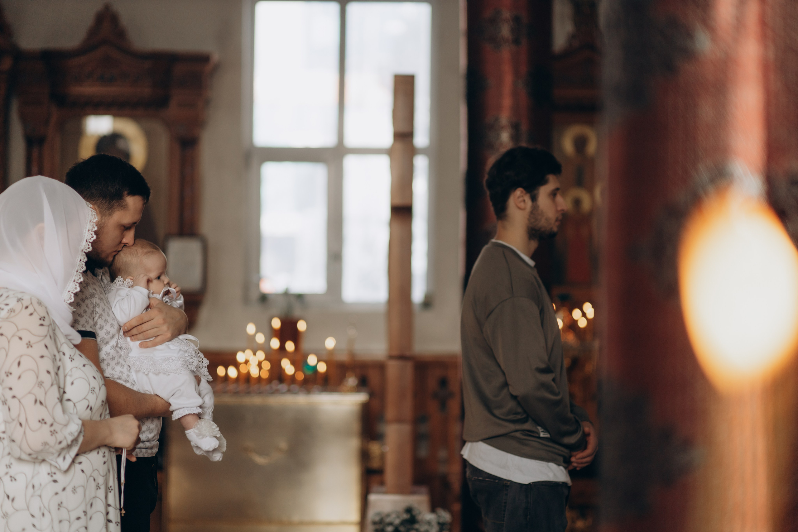 Таинство Крещения. Северная церковь. Фотограф Новый Уренгой I Ньюборн I Фотограф материнства I ЯНАО