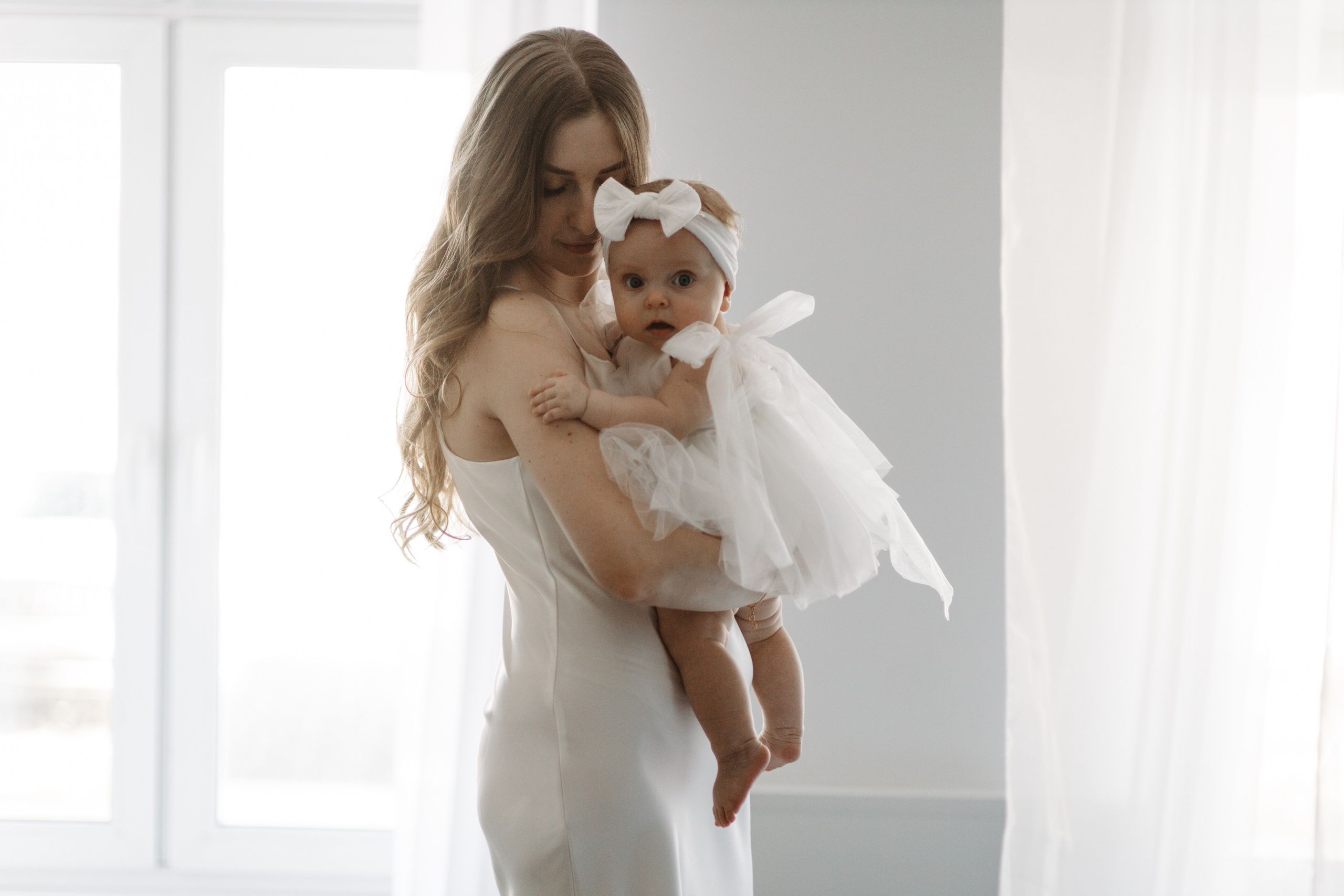 Мама дочки. Фотограф Новый Уренгой I Ньюборн I Фотограф материнства I ЯНАО