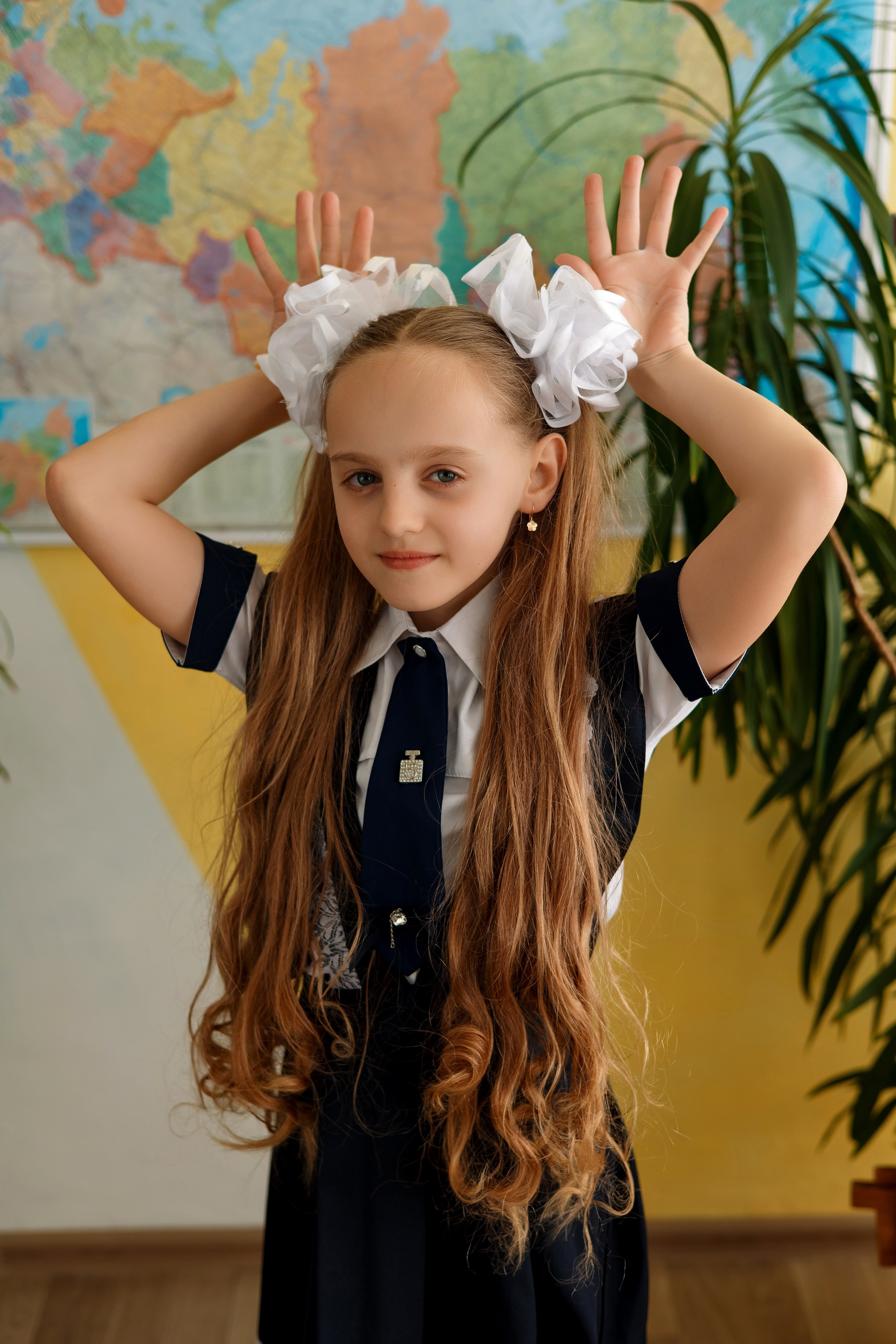 4 класс с. Барабаш. Фотограф Любовь Корниенко, Примоский край