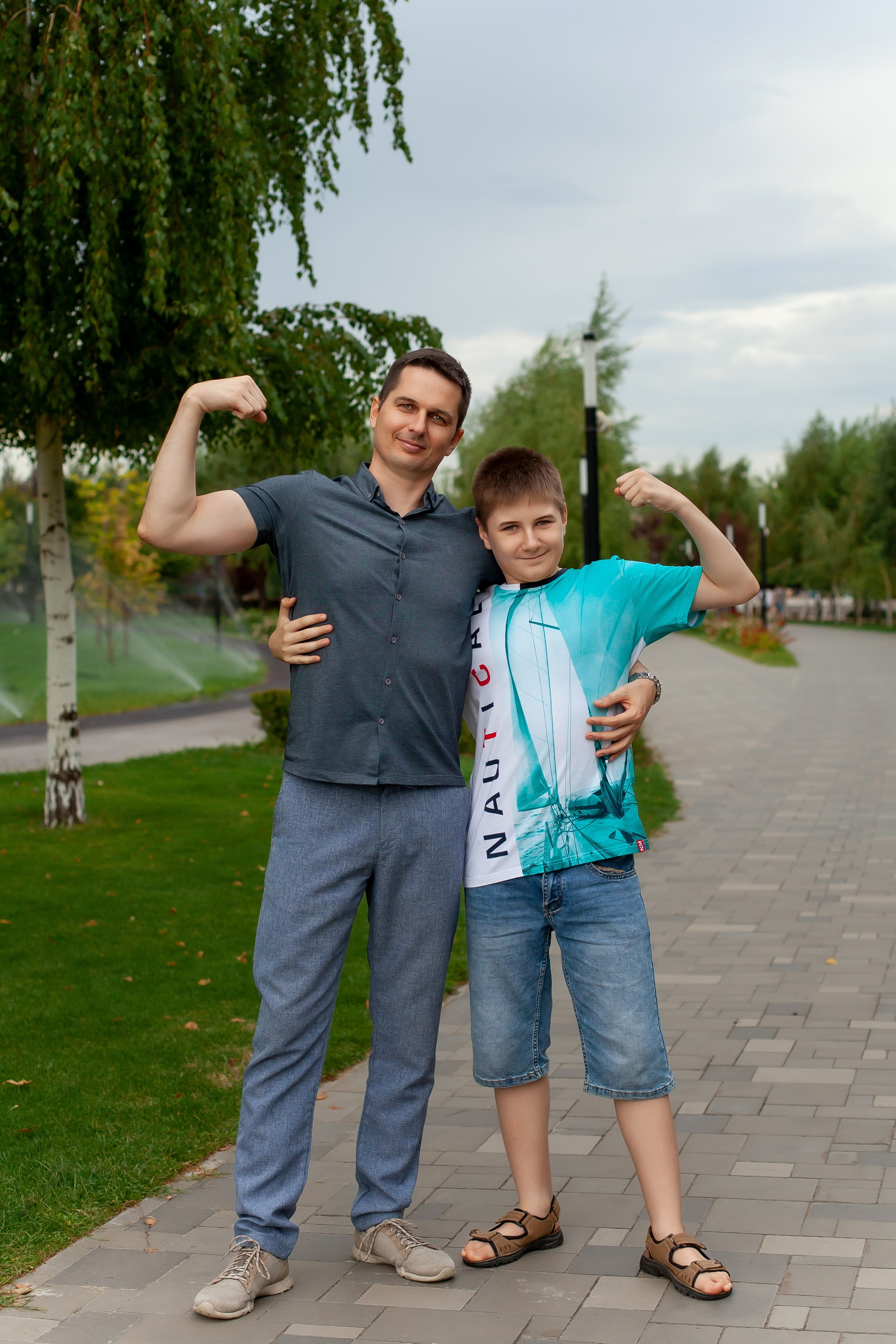 Семейная фотосессия в парке. Фотограф в Волгограде Норченко Светлана