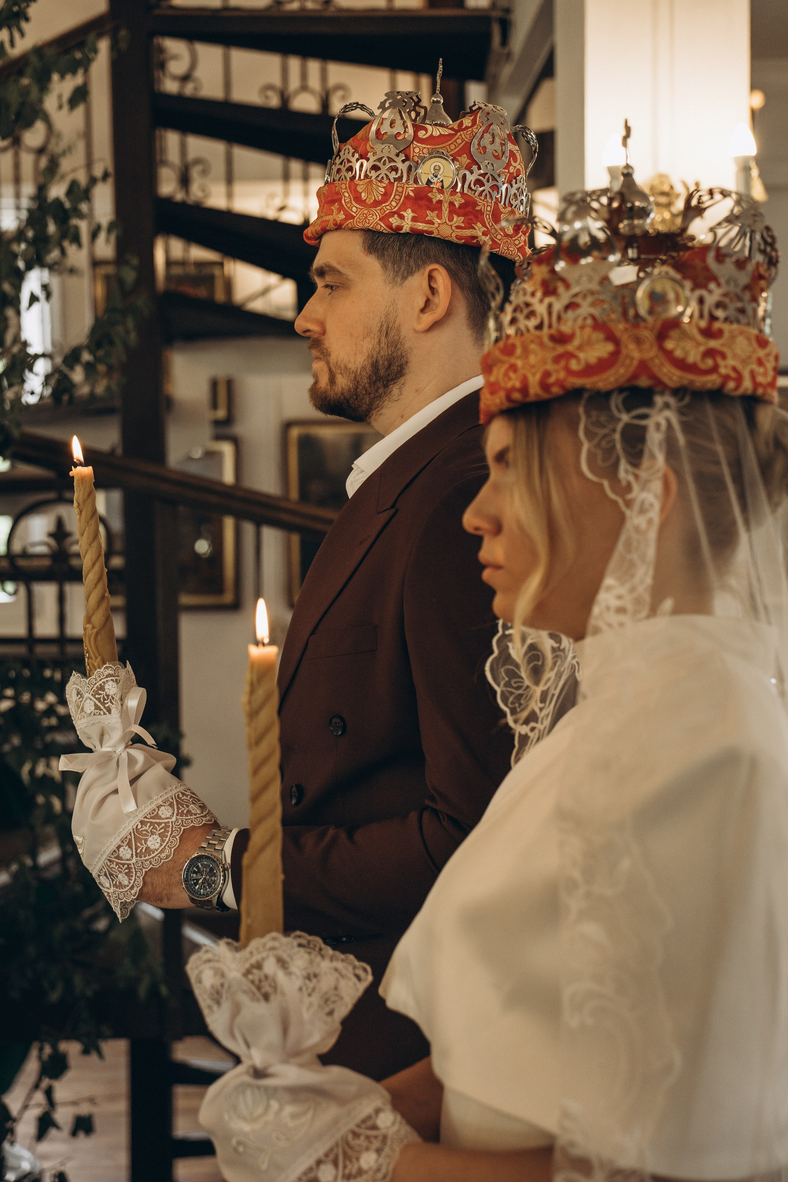 Венчание + прогулка. Фотограф Полина Абрамова