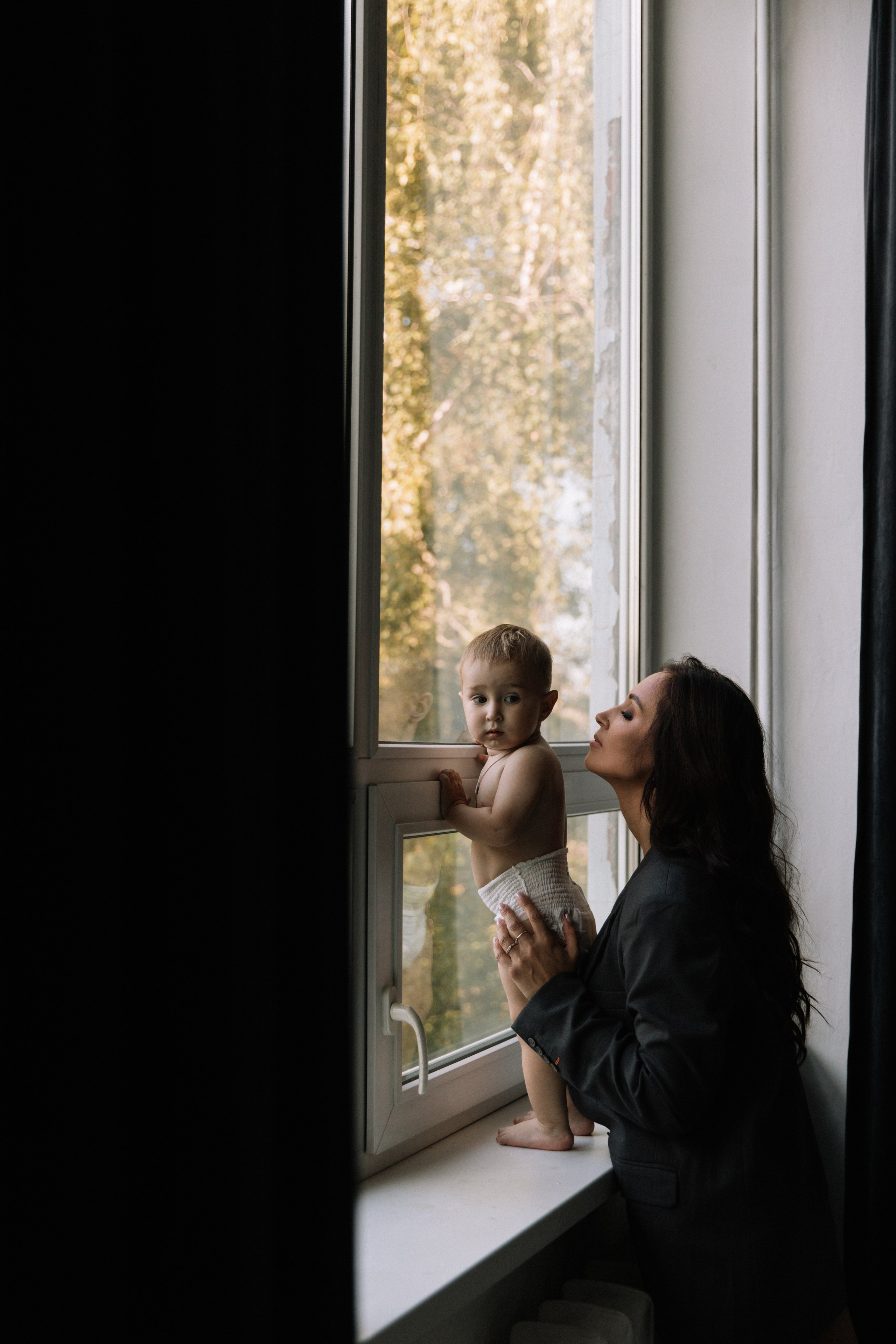 Мама Наташа и сынуля Фим. Фотограф Катя Трусова