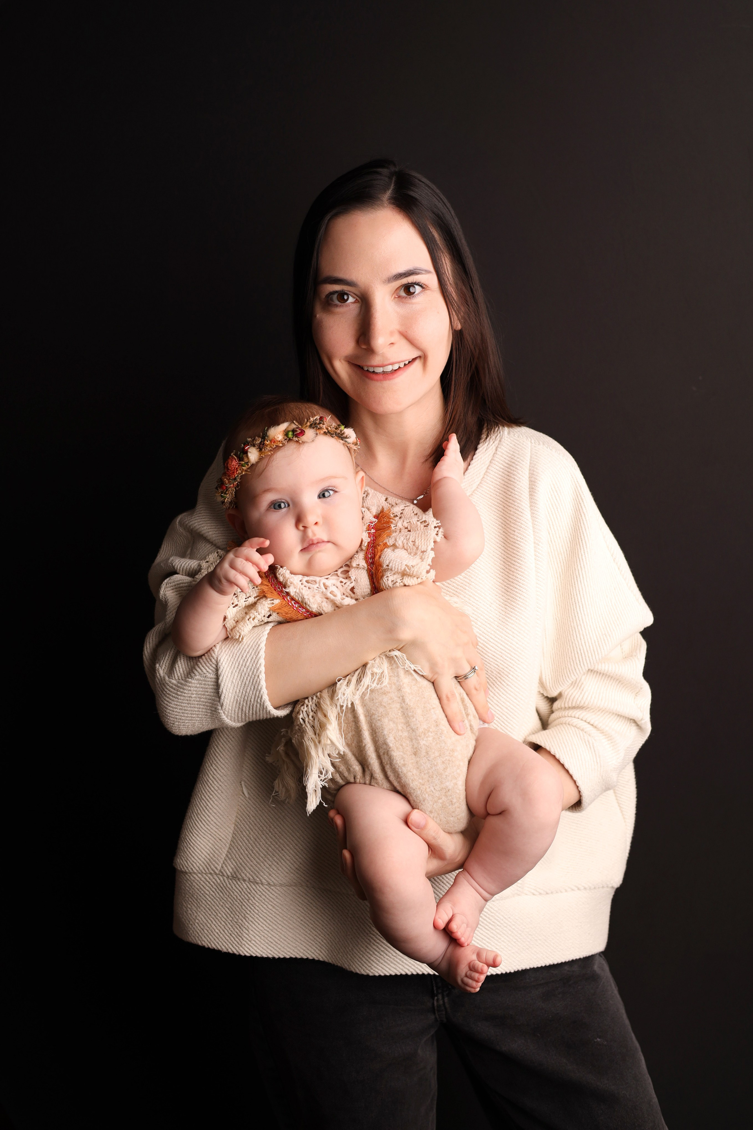 Алане 6 месяцев. Фотограф новорожденных Москва. Ньюборн фотограф Москва