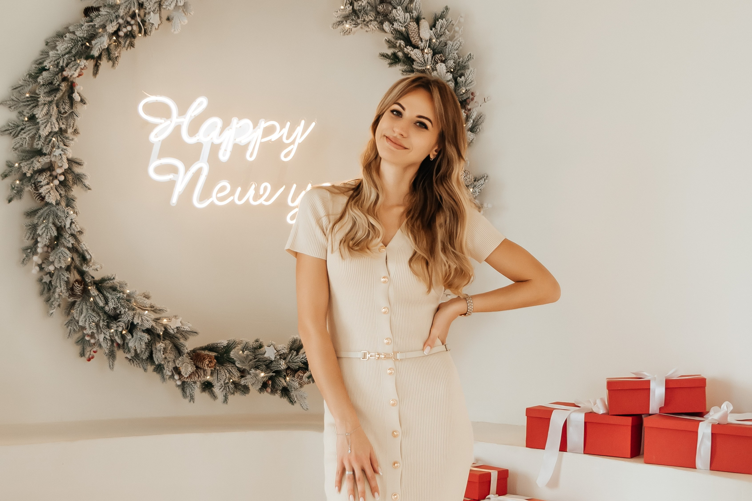 Новогодняя фотосессия Юля, Ярослав и Ростик. Семейный и детский фотограф Кущ Наташа