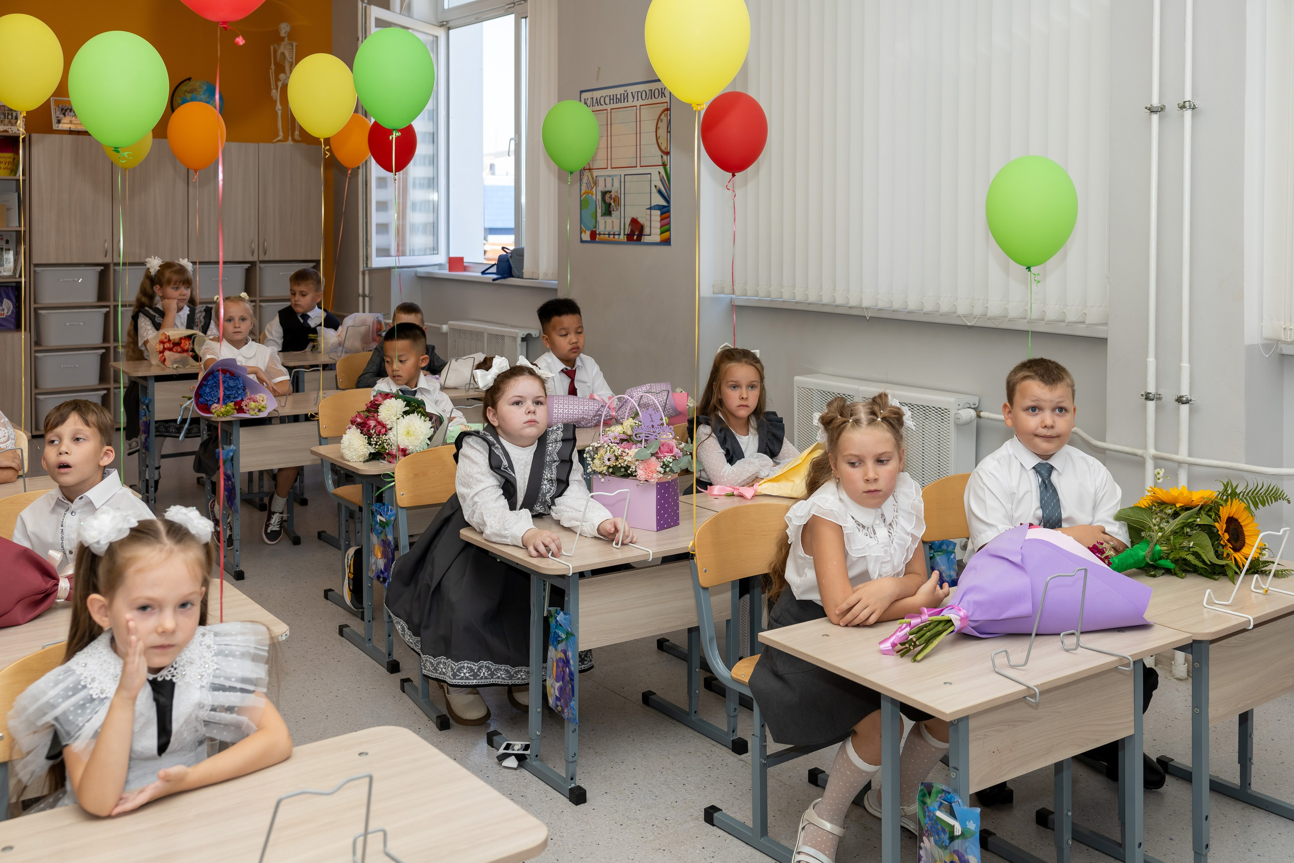 Первый раз в первый класс (репортажная съемка). Фотограф в Серпухове Наталья Руденко