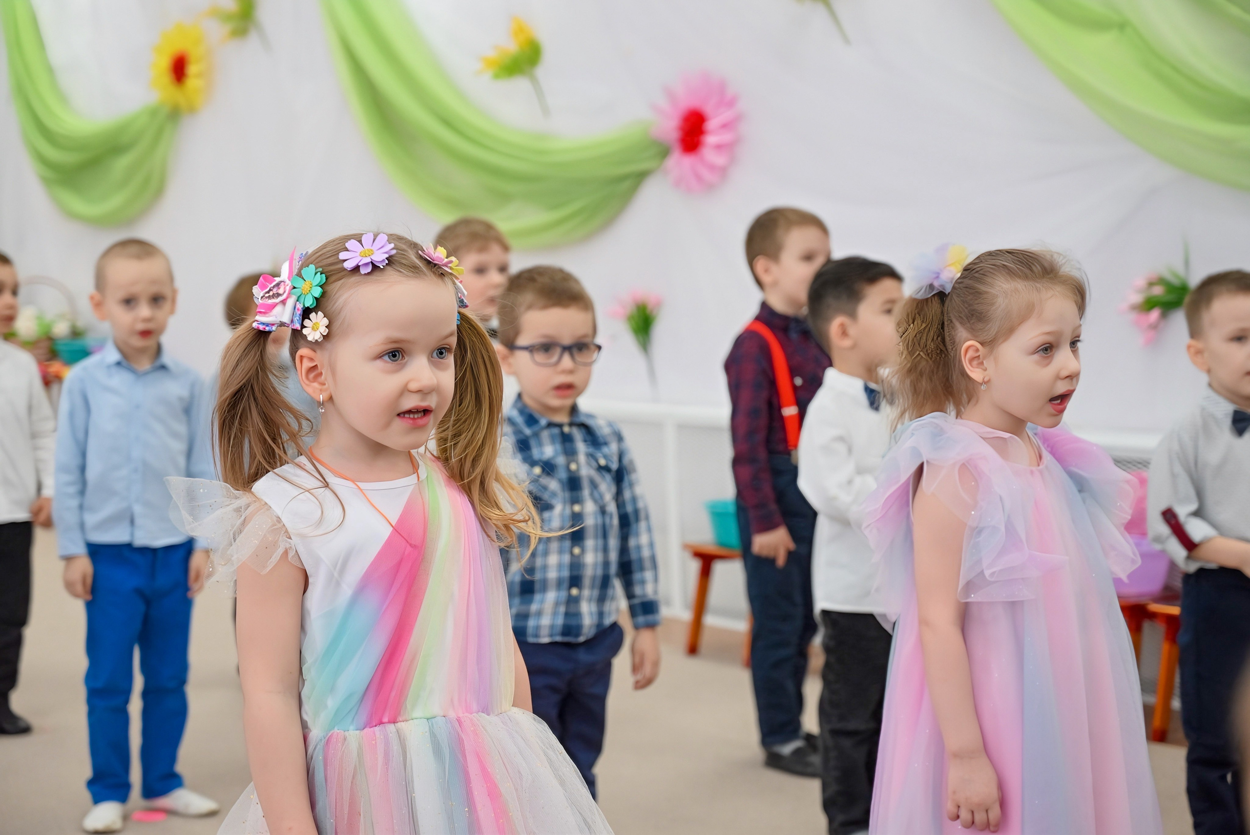Праздник в группе «Дружная семейка». Семейный и детский фотограф Москва