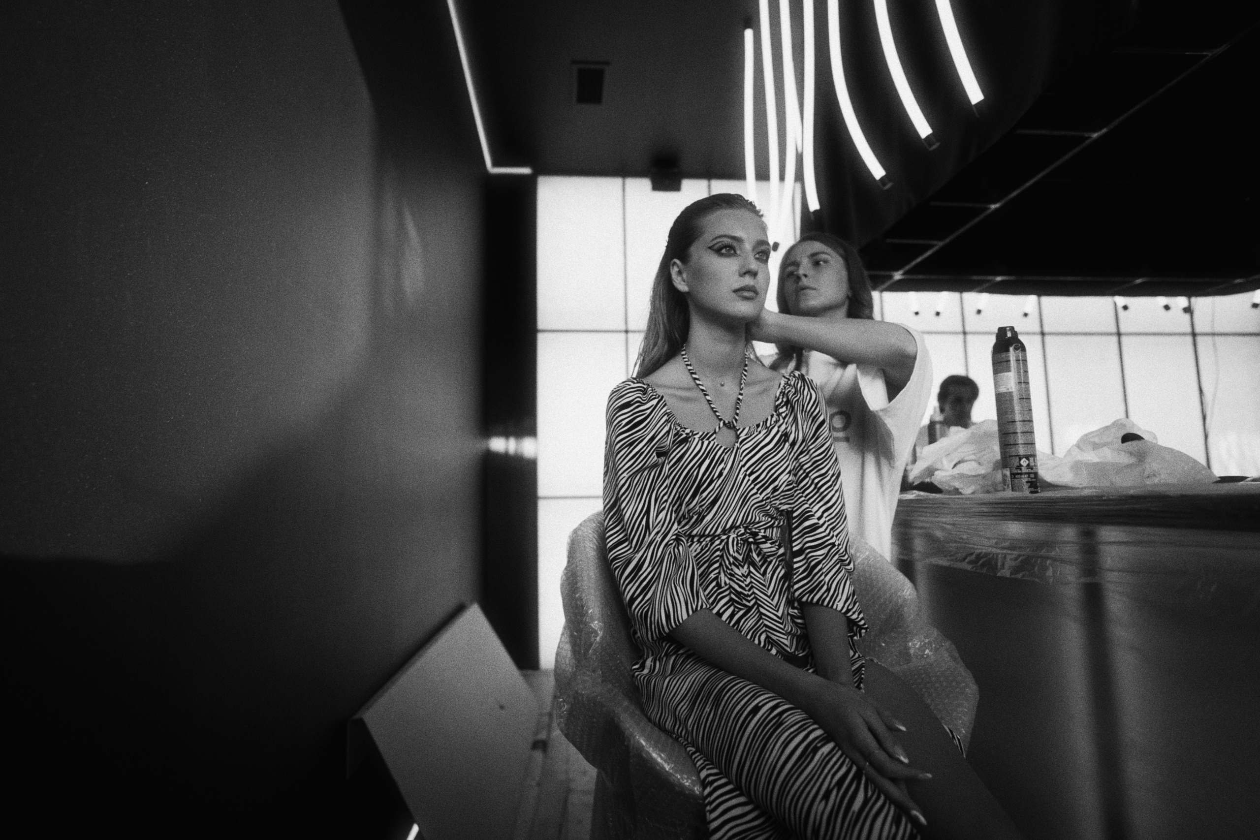 Vomi (backstage). Фотограф Юрин Евгений