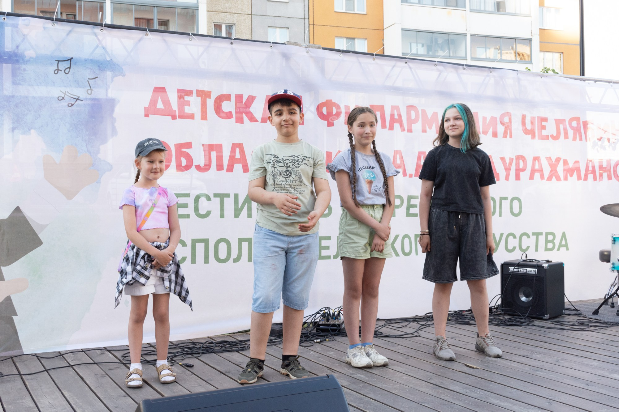 Фестиваль современного исполнительского искусства (Сквер Академ Риверсайд). Фотограф Максим Буряк