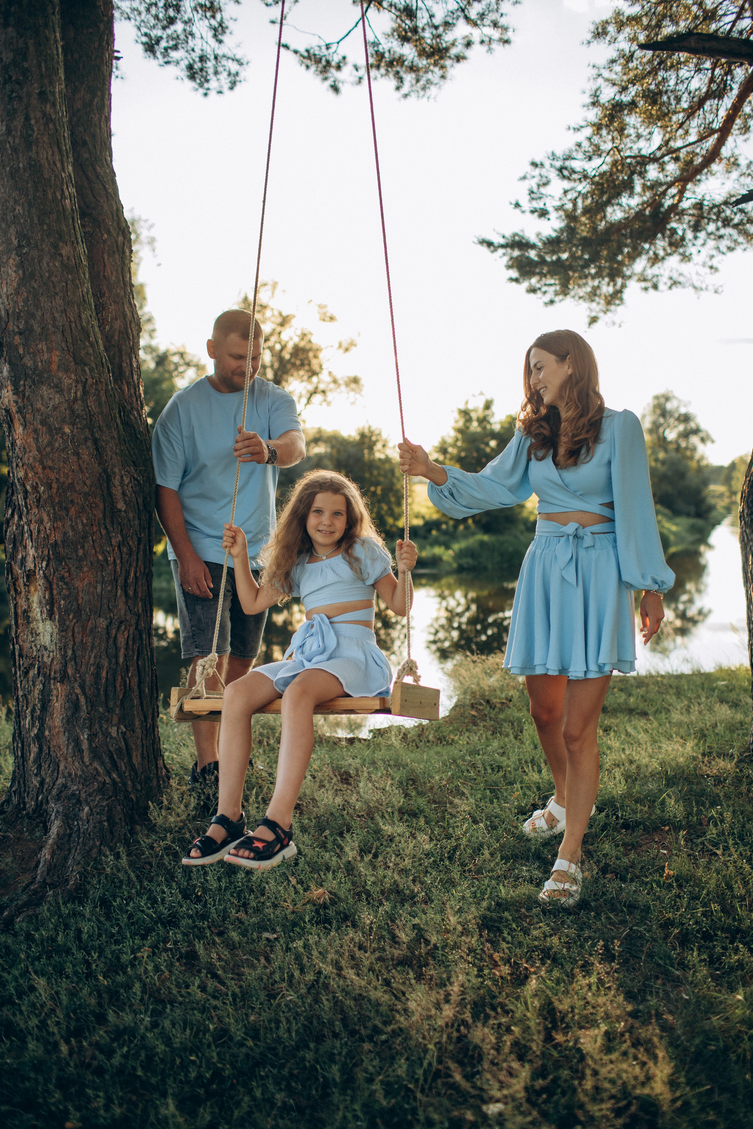 Ирина с семьёй. Семейный фотограф в Москве и Московской области Лазутина Валентина