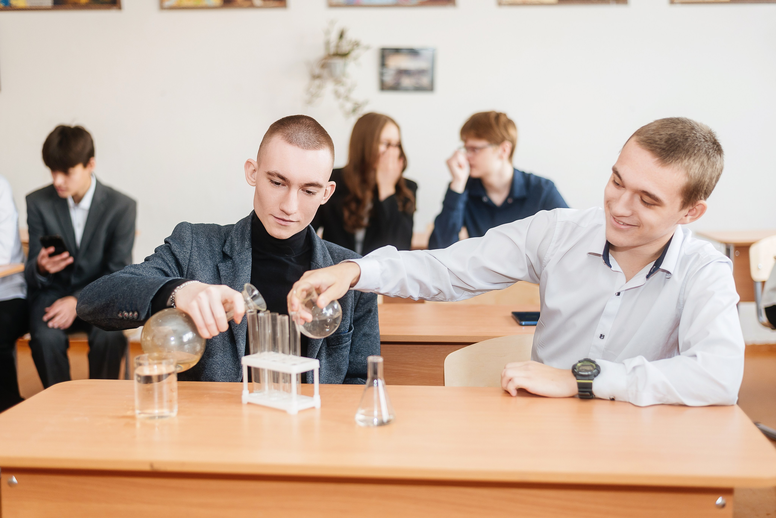 Съёмки в школе. Выпускные альбомы. Южноуральск