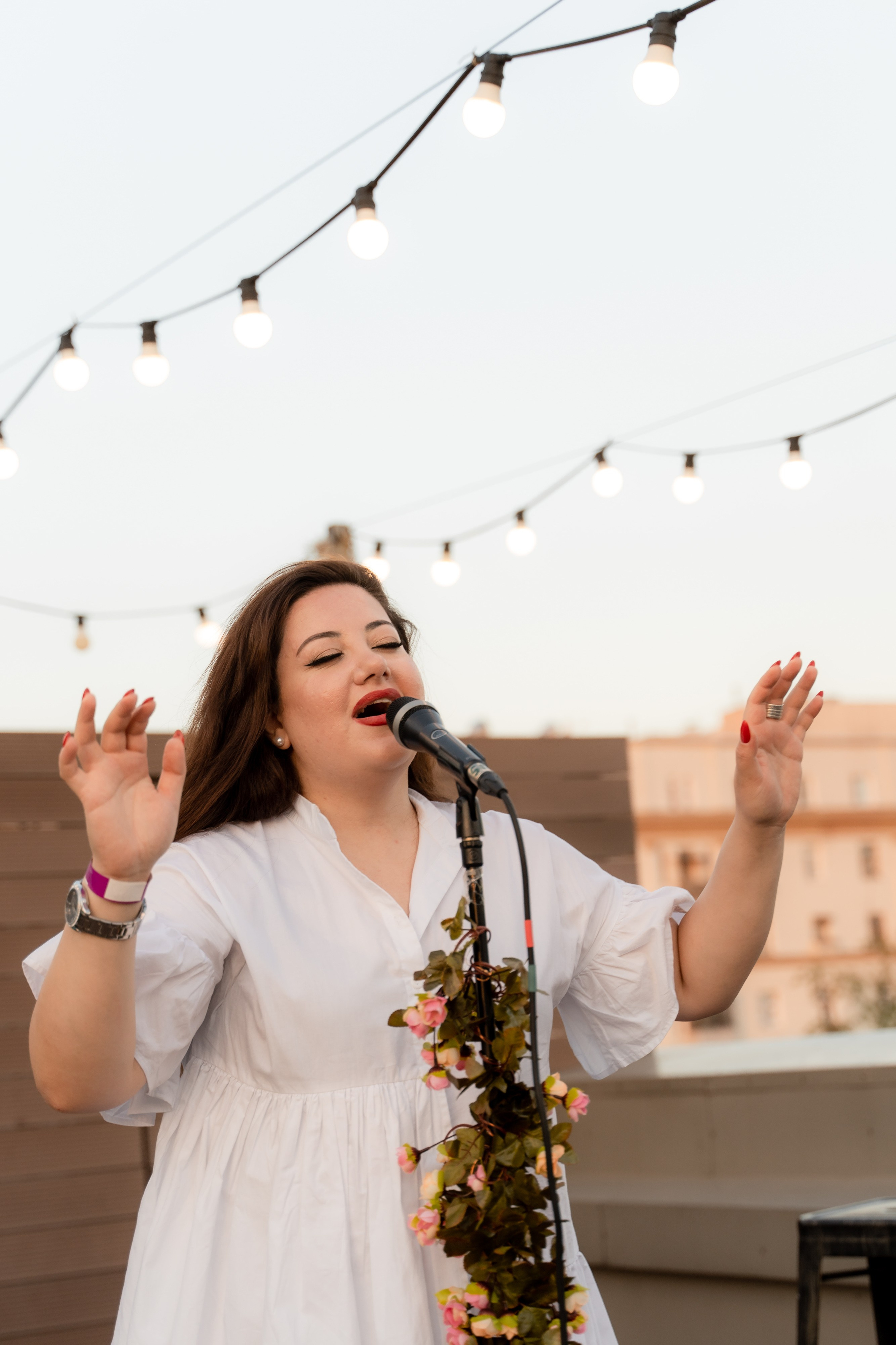 Концерт на крыше Вокальная школа Soulmade. Портретный и свадебный фотограф Алла Карени Москва