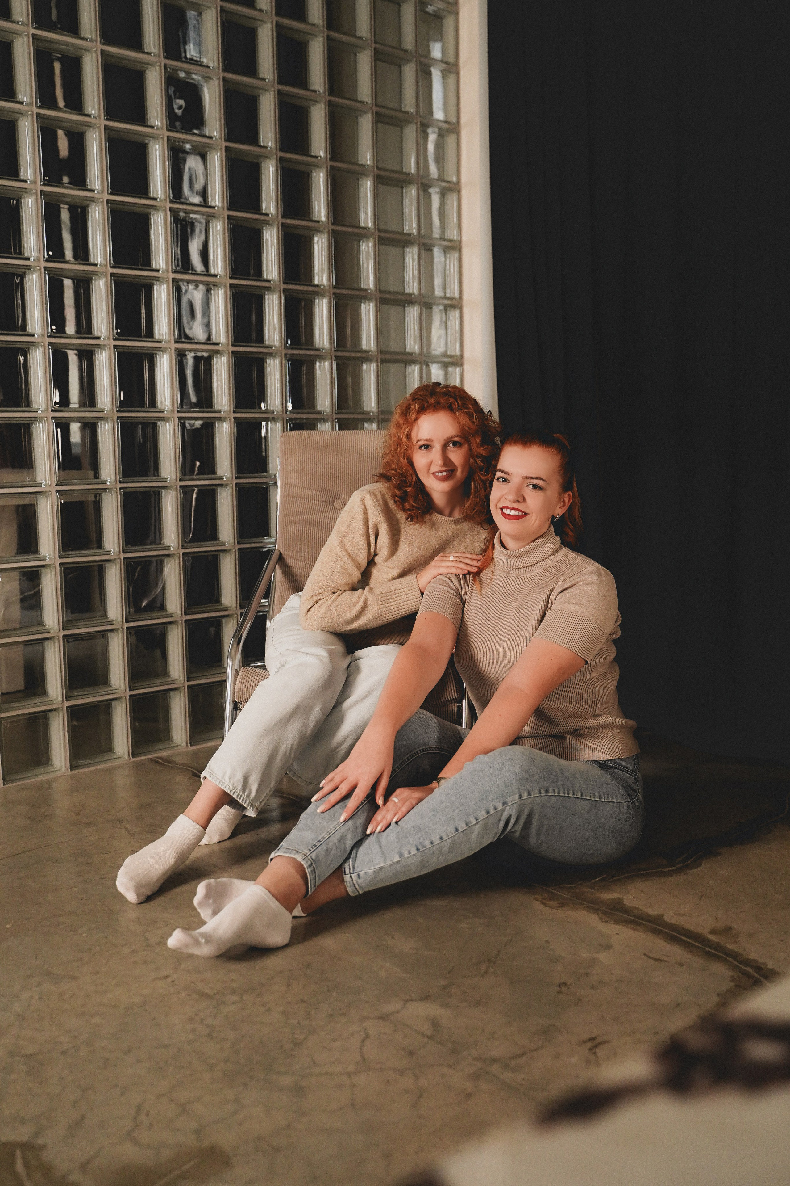 Семейная фотосессия в студии. Семейный и женский фотограф в Краснодаре Анастасия Приймак