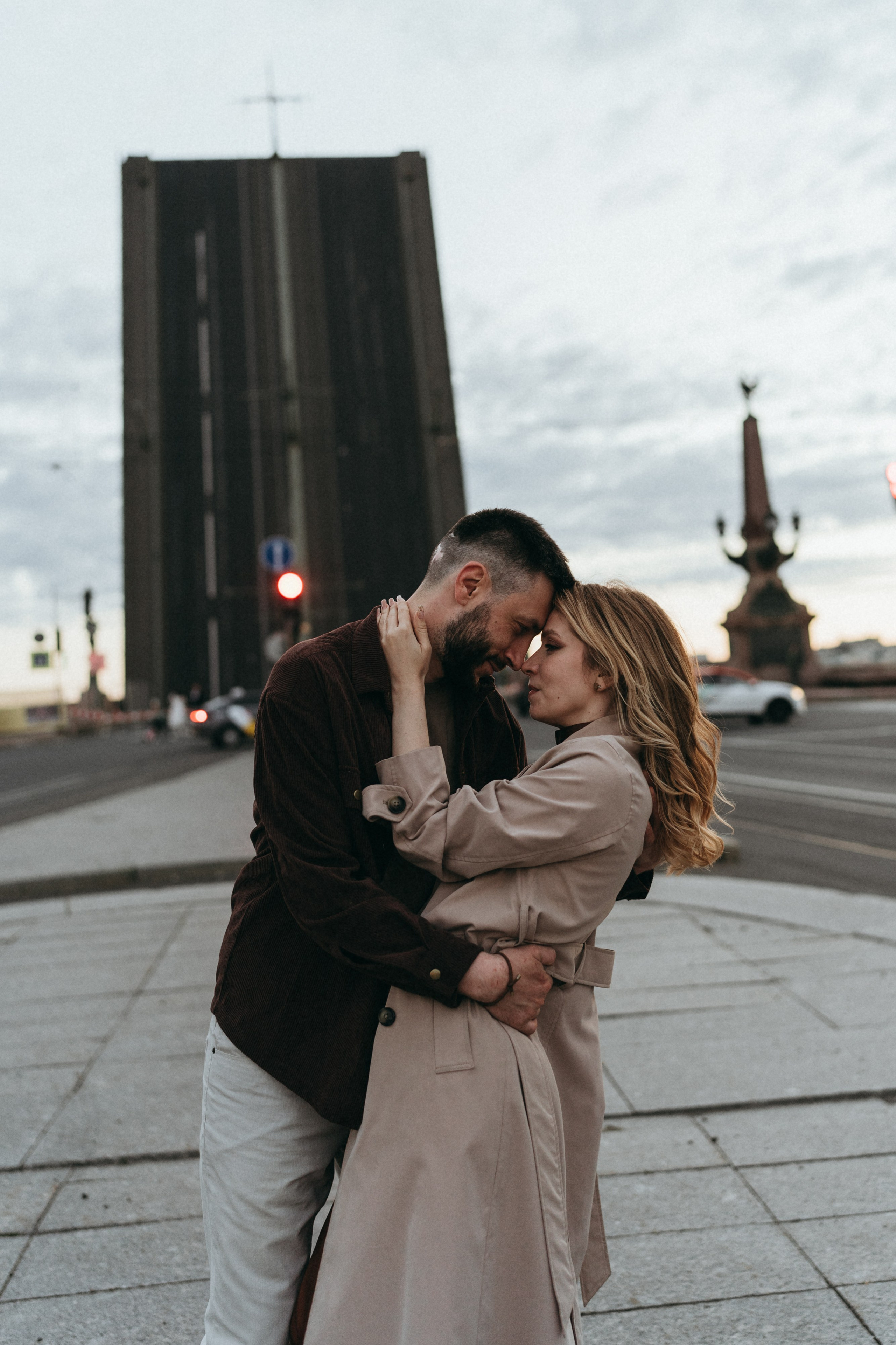 Максим и Настя / Разводные мосты. Фотограф в Санкт-Петербурге — Лучина Екатерина