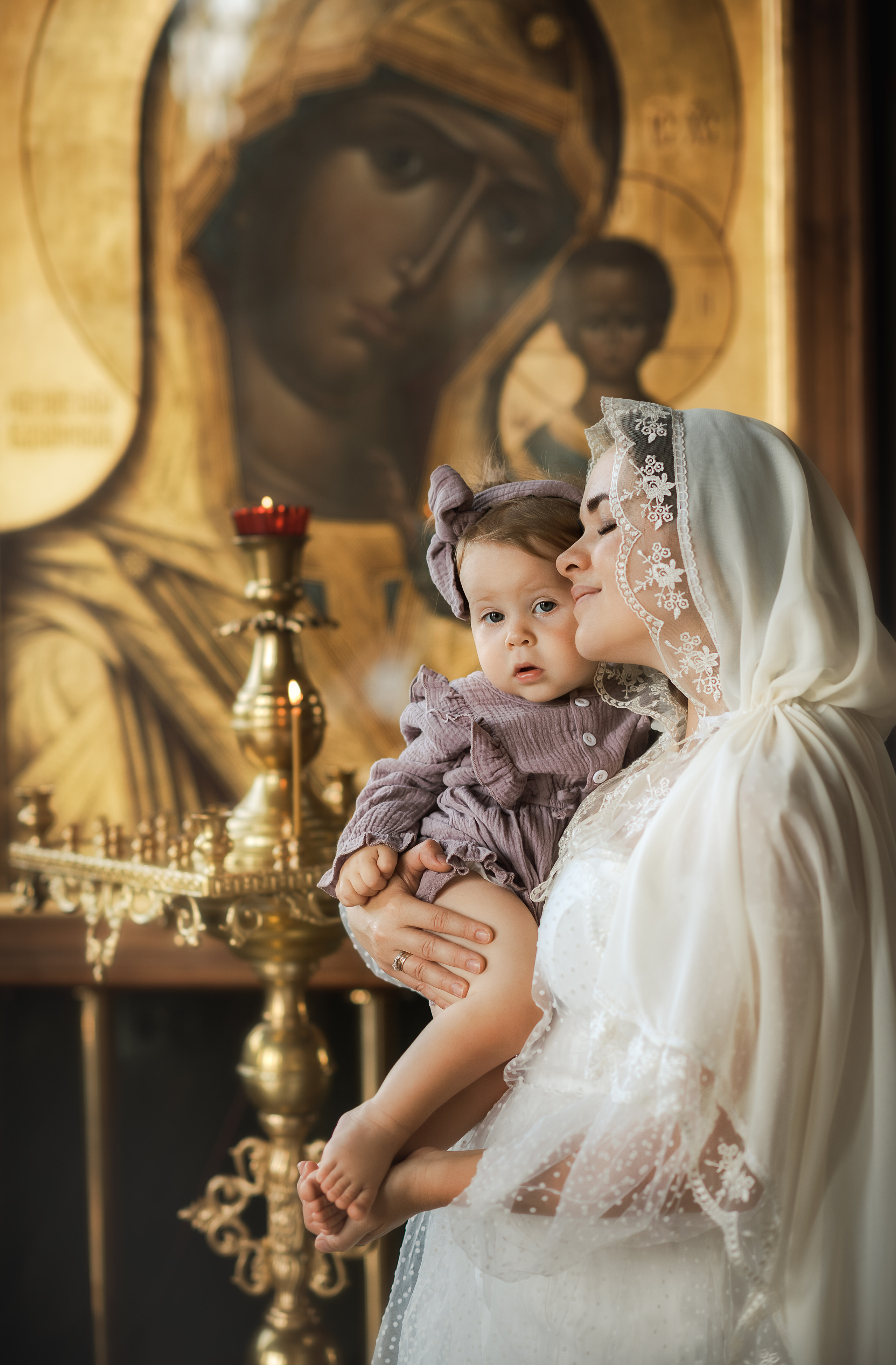 Таинство Крещения. Профессиональный семейный и церковный фотограф в Ростове-на-Дону