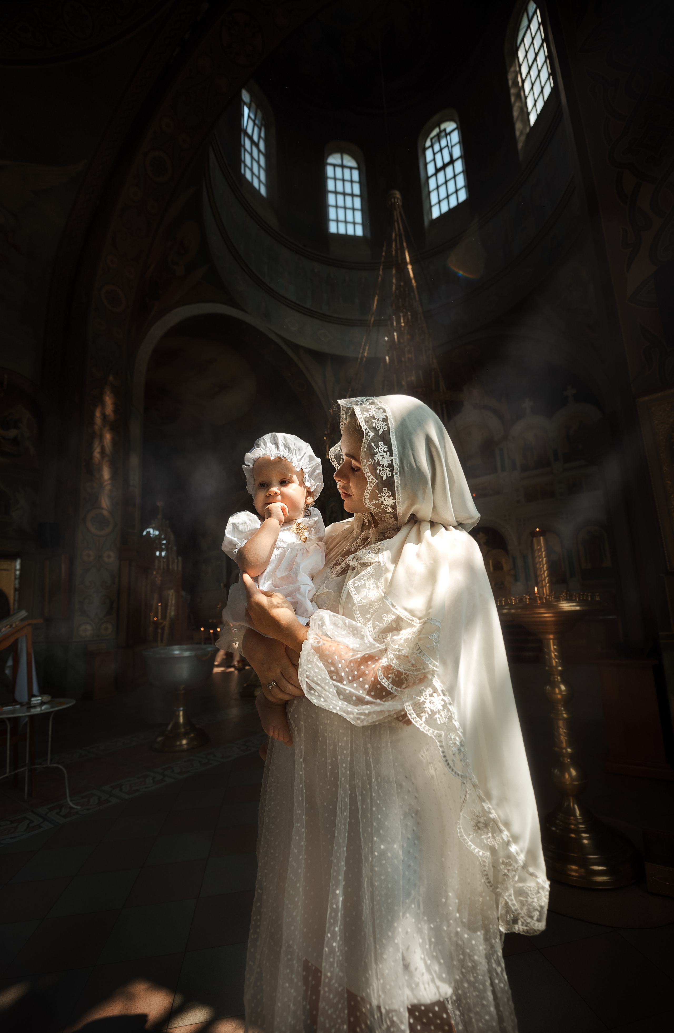 Таинство Крещения. Профессиональный семейный и церковный фотограф в Ростове-на-Дону