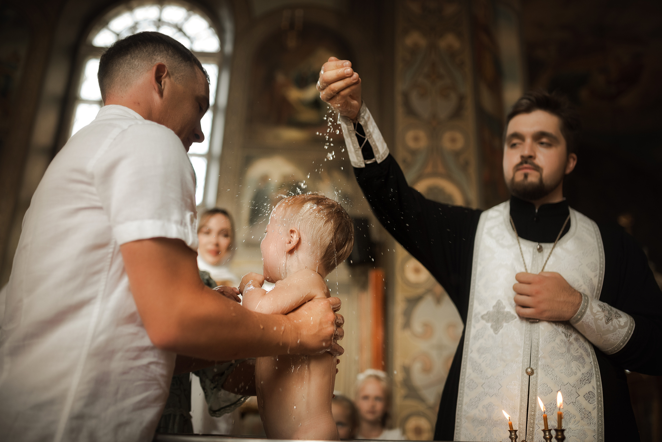Таинство Крещения. Профессиональный семейный и церковный фотограф в Ростове-на-Дону