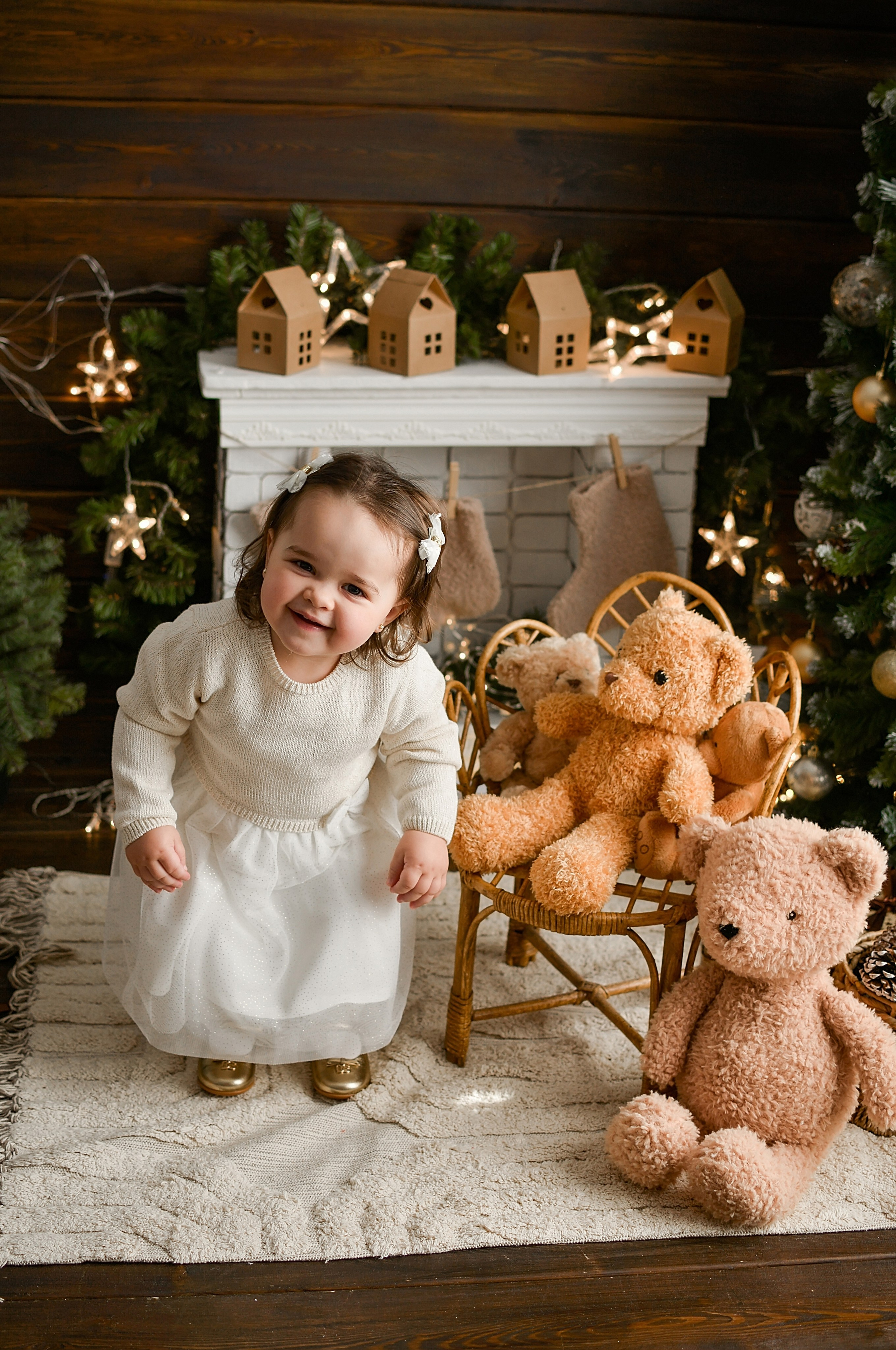 Новогодняя семейная фотосессия в Краснодаре 2023-2024. Фотограф новорожденных Краснодар Малышенко Надежда