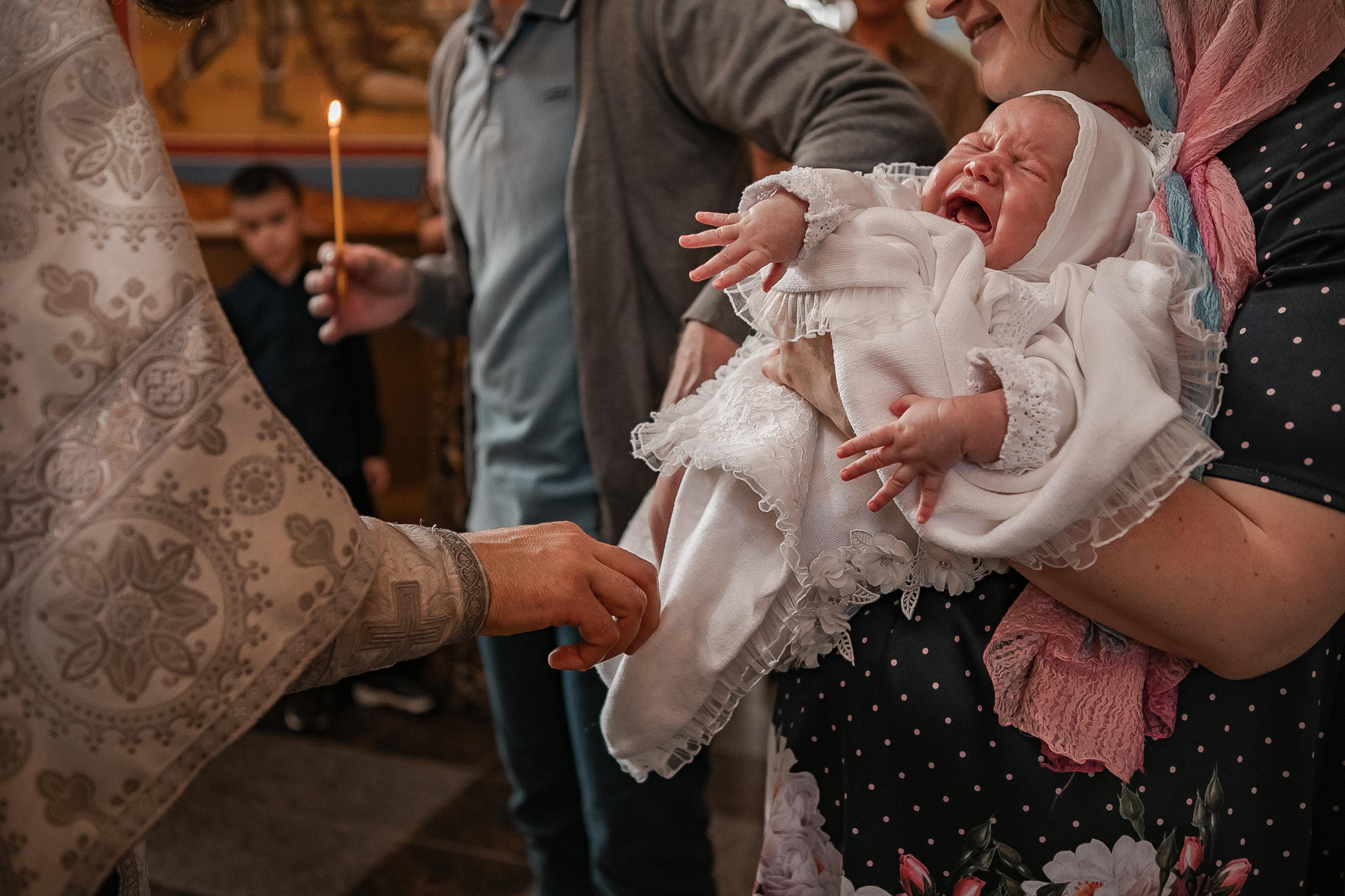 Съёмка крестин. Фотограф в Москве Дмитрий Жарков