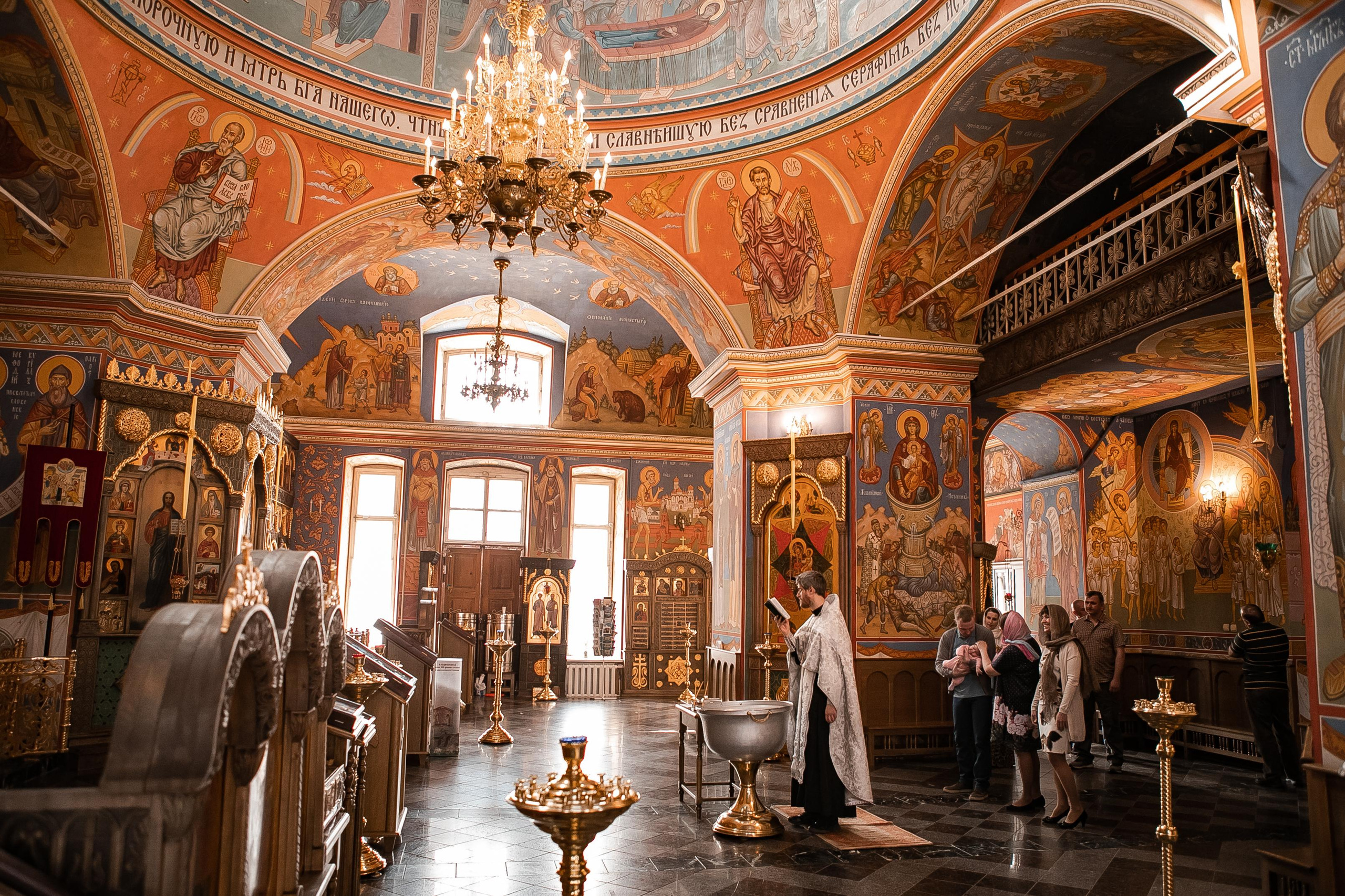 Съёмка крестин. Фотограф в Москве Дмитрий Жарков