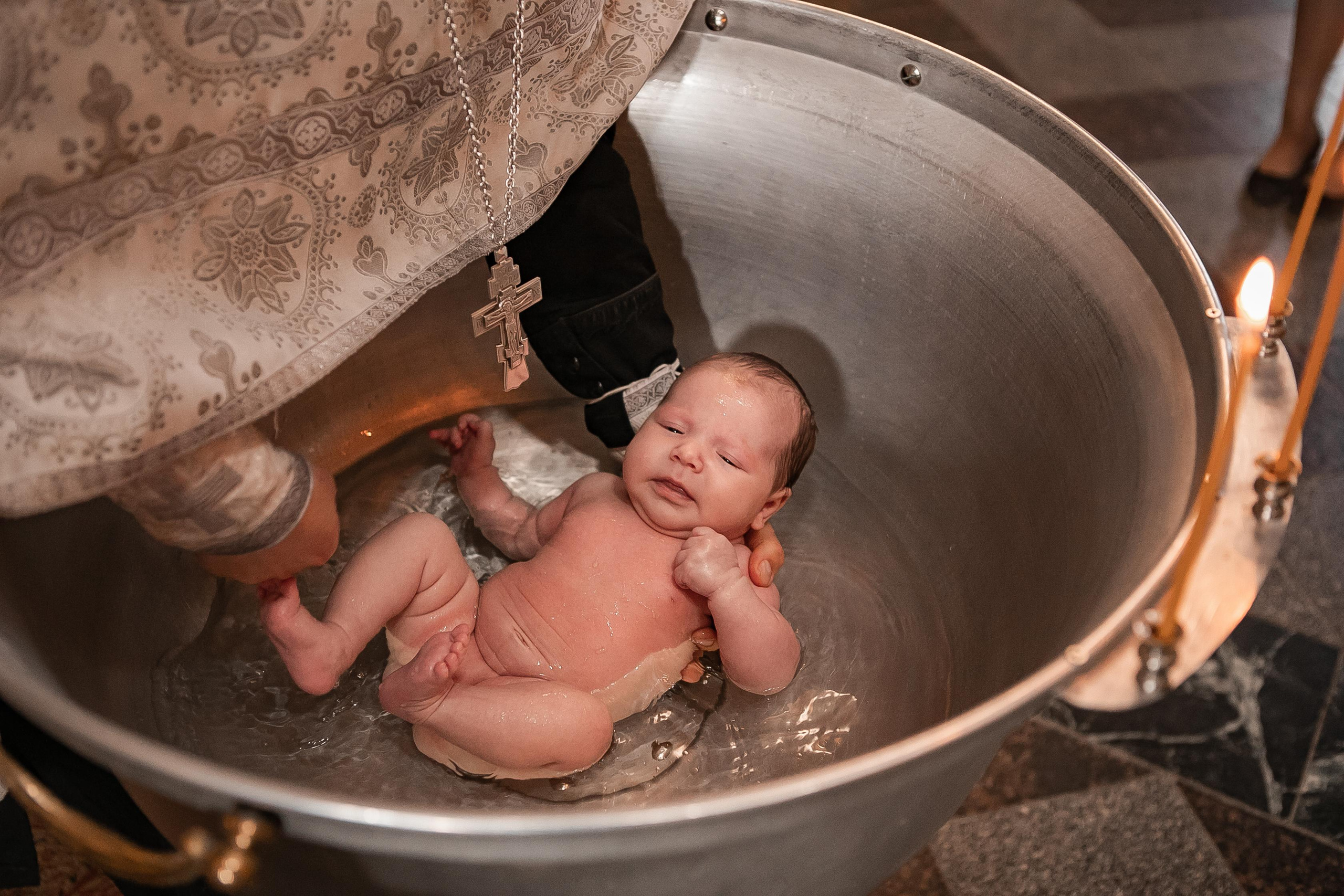 Съёмка крестин. Фотограф в Москве Дмитрий Жарков