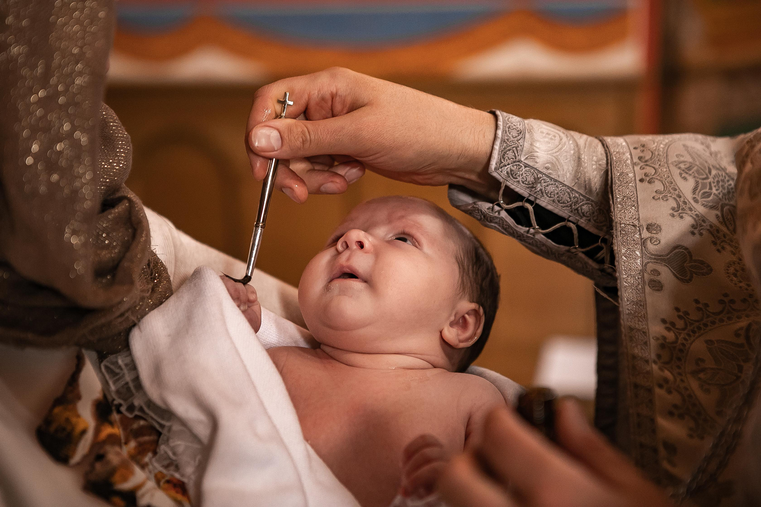 Съёмка крестин. Фотограф в Москве Дмитрий Жарков