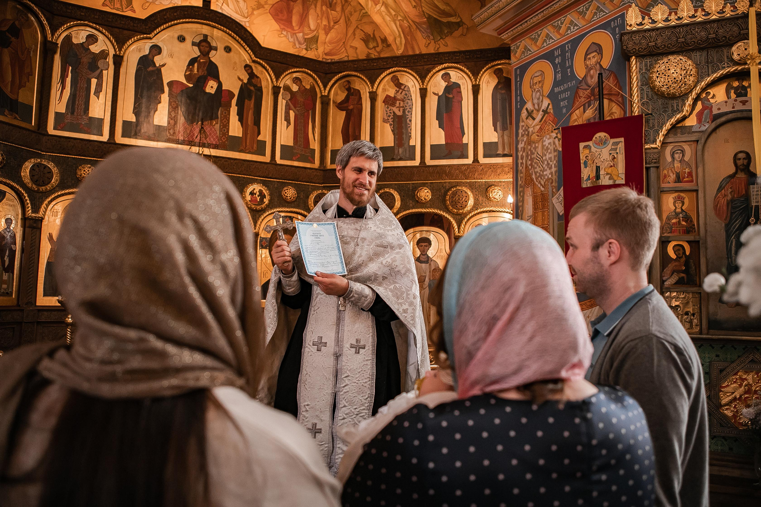 Съёмка крестин. Фотограф в Москве Дмитрий Жарков