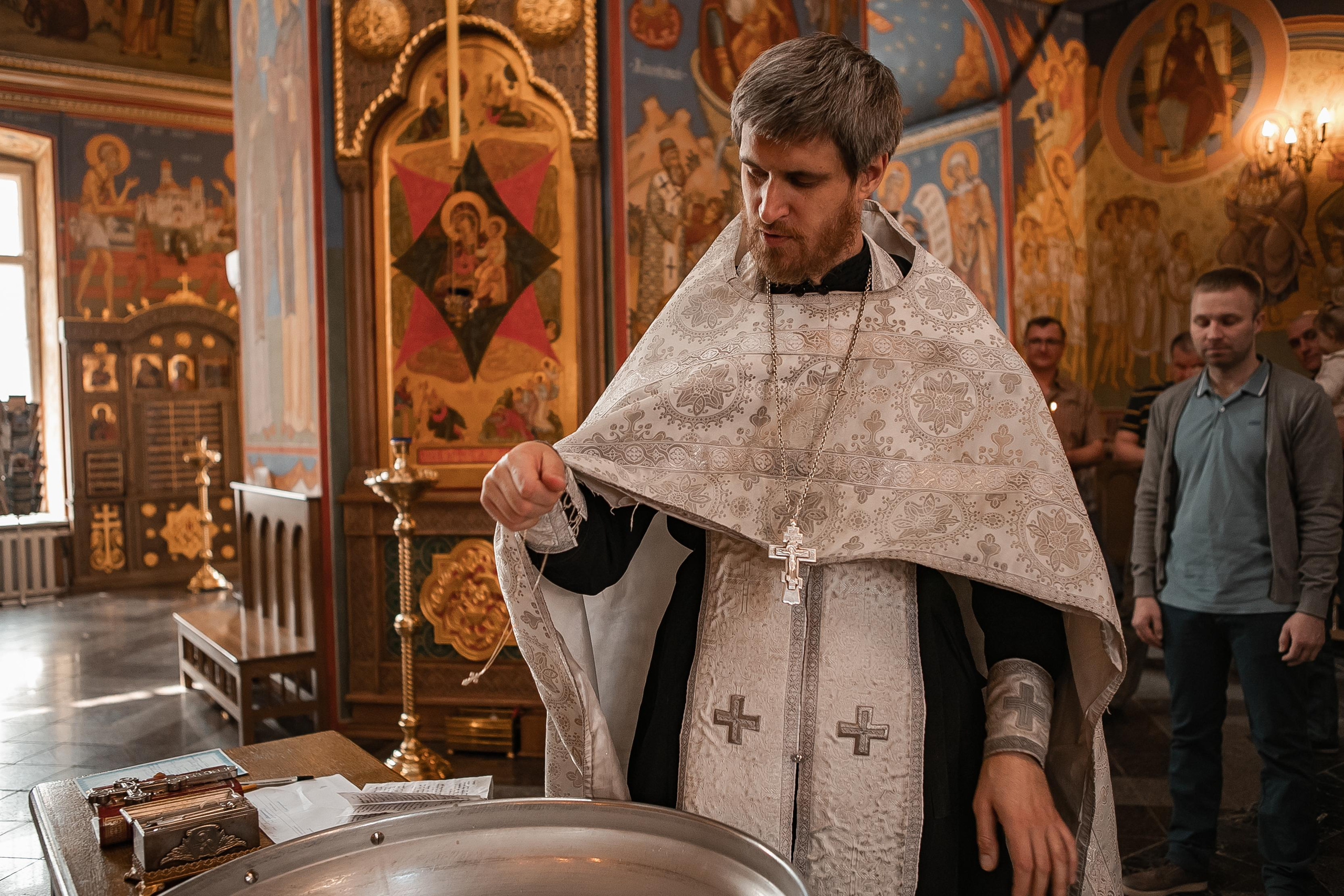 Съёмка крестин. Фотограф в Москве Дмитрий Жарков