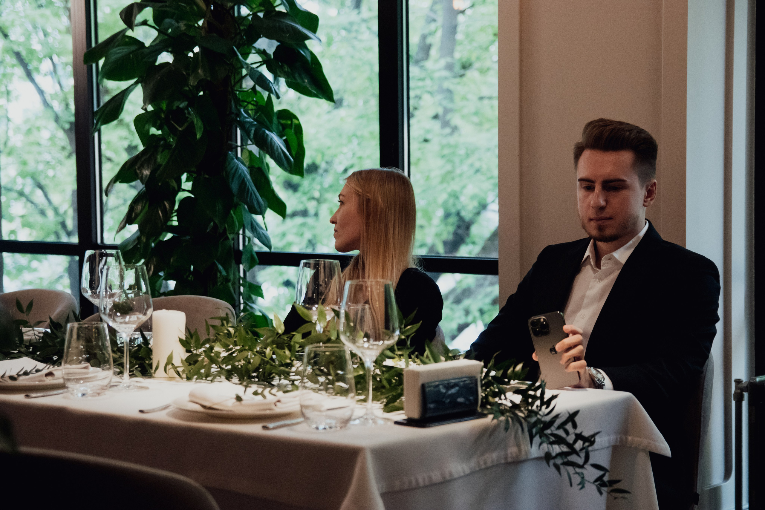 Свадебный ужин. Семейный фотограф в Москве