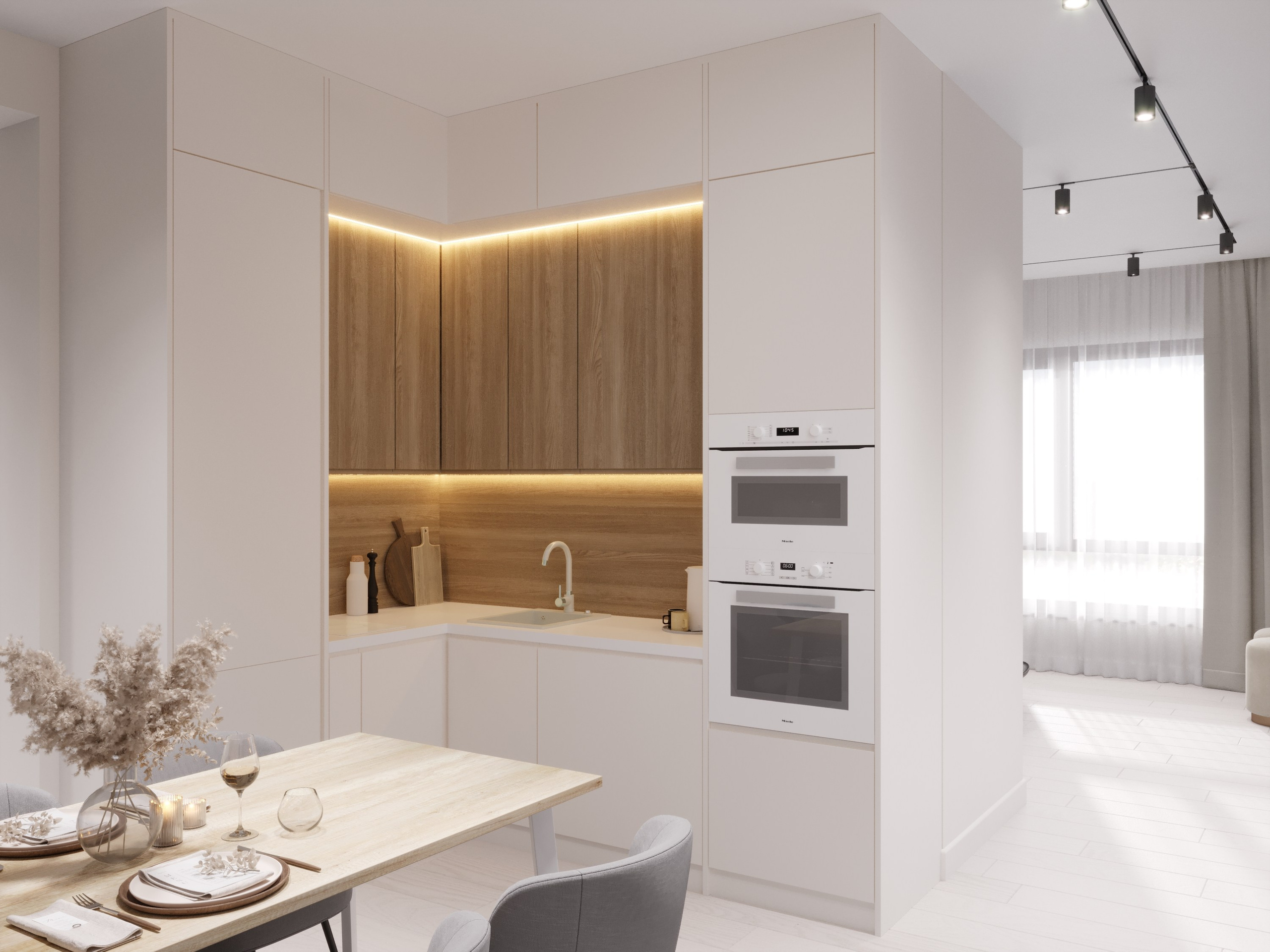 Дизайн - проект квартиры Красная поляна. Анастасия Дремина DREMINA INTERIORS