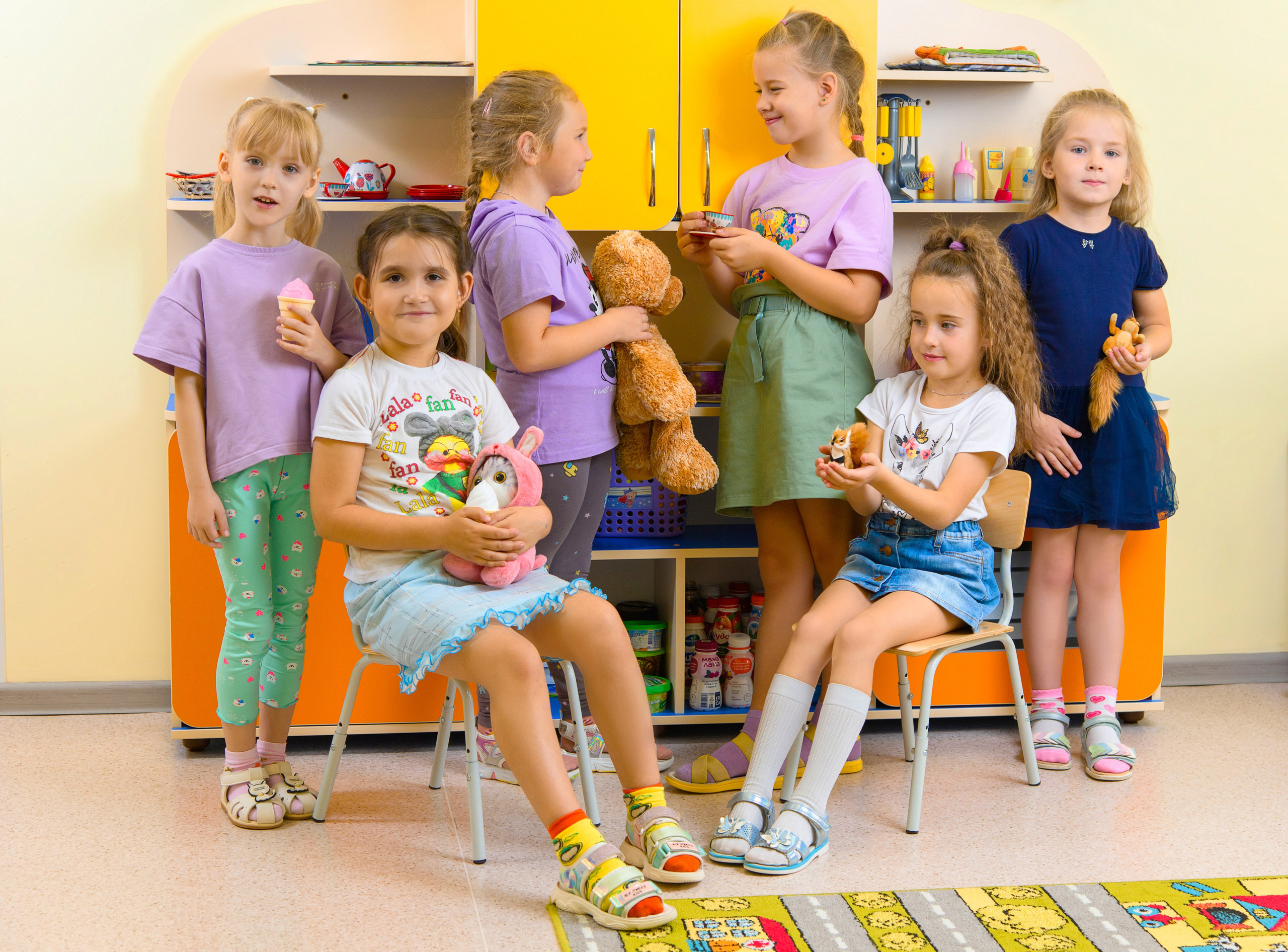 Фотосессия на выпускные альбомы для детского сада. Выпускные альбомы Искитим Бердск Новосибирск