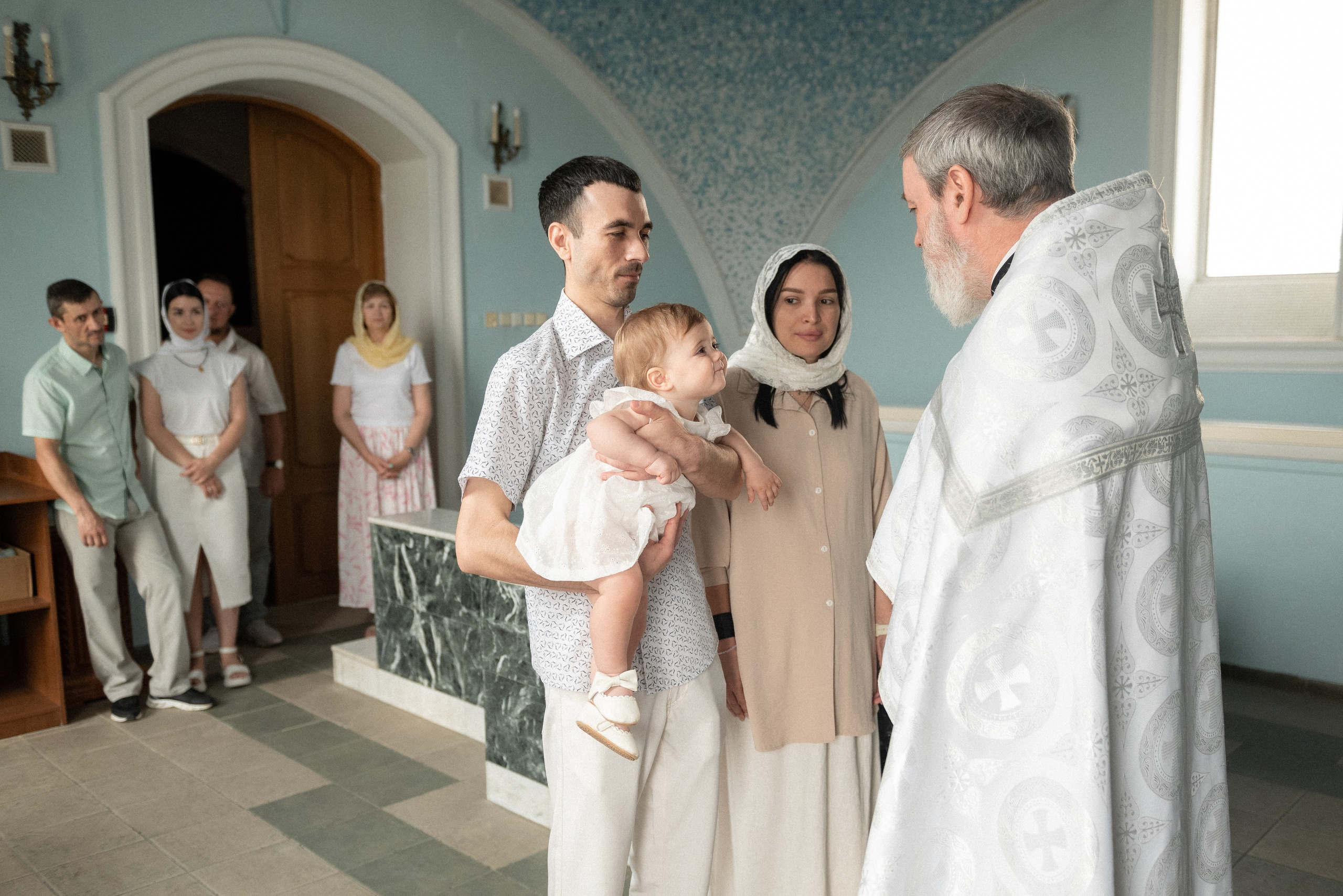 Крещение. Семейный фотограф Ирина Сгибнева