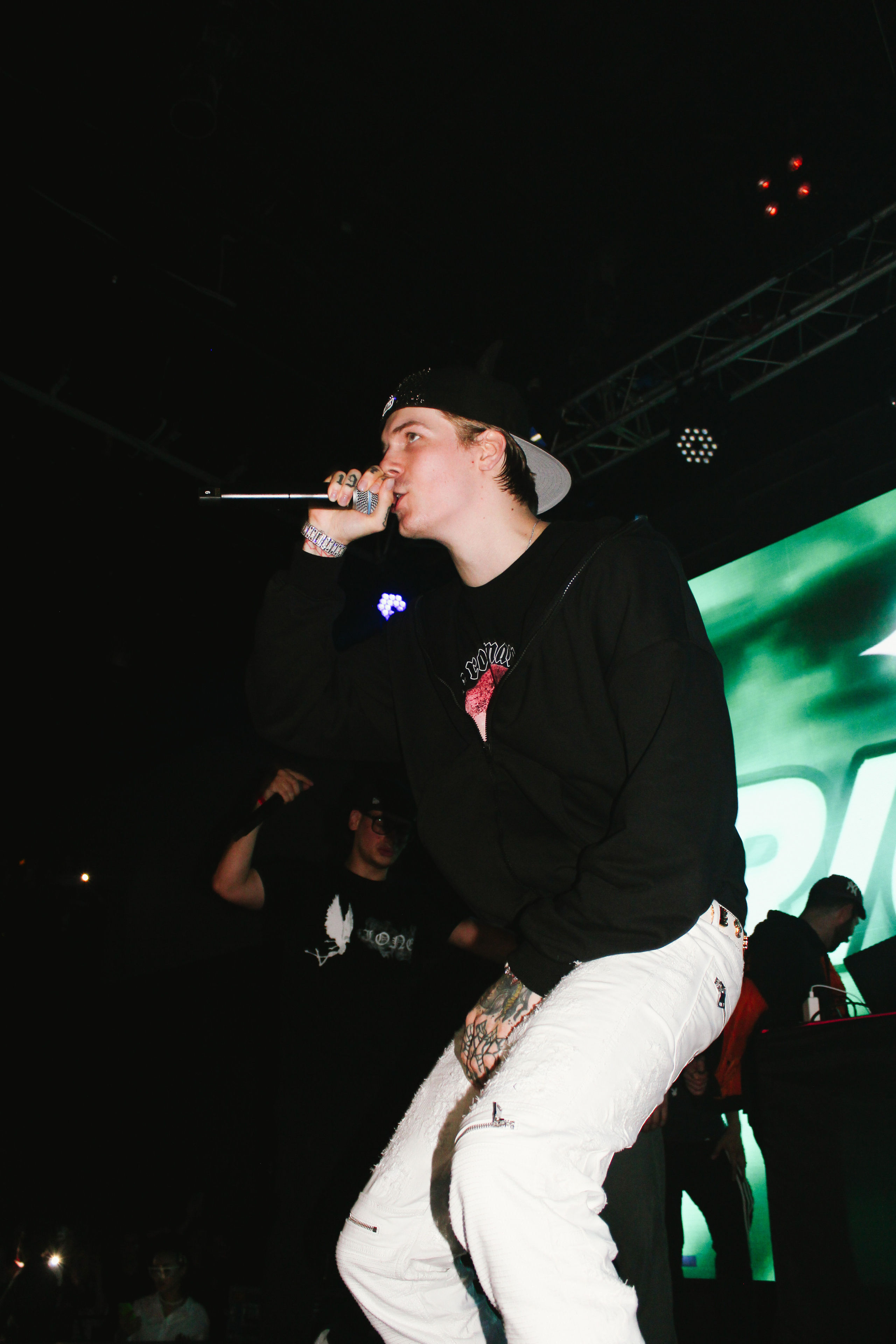 Выступление Bushido Zho & Soda Luv. Фотограф Катерина Кизяева