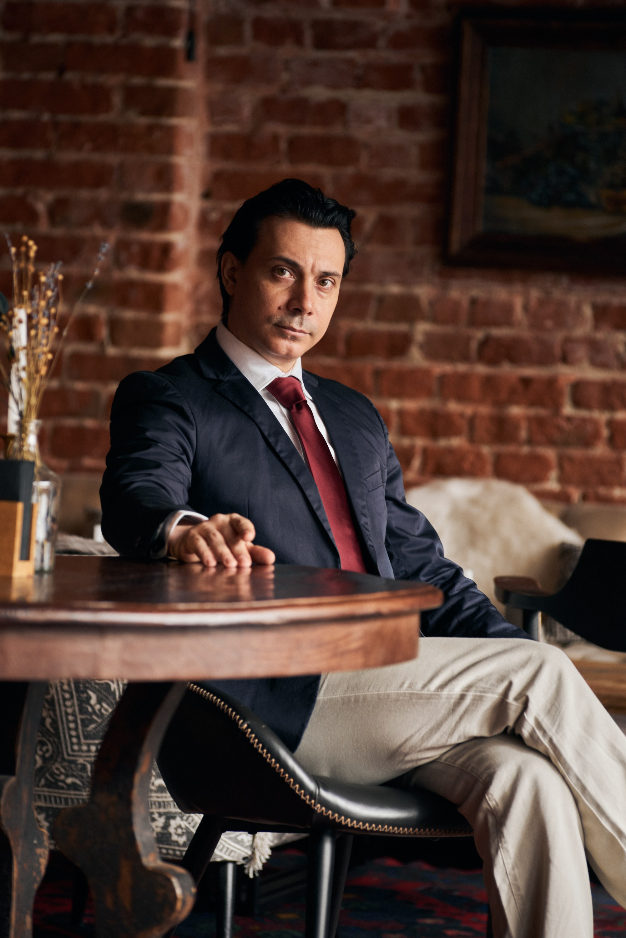 Мужской деловой портрет. Фотосесия для бизнеса