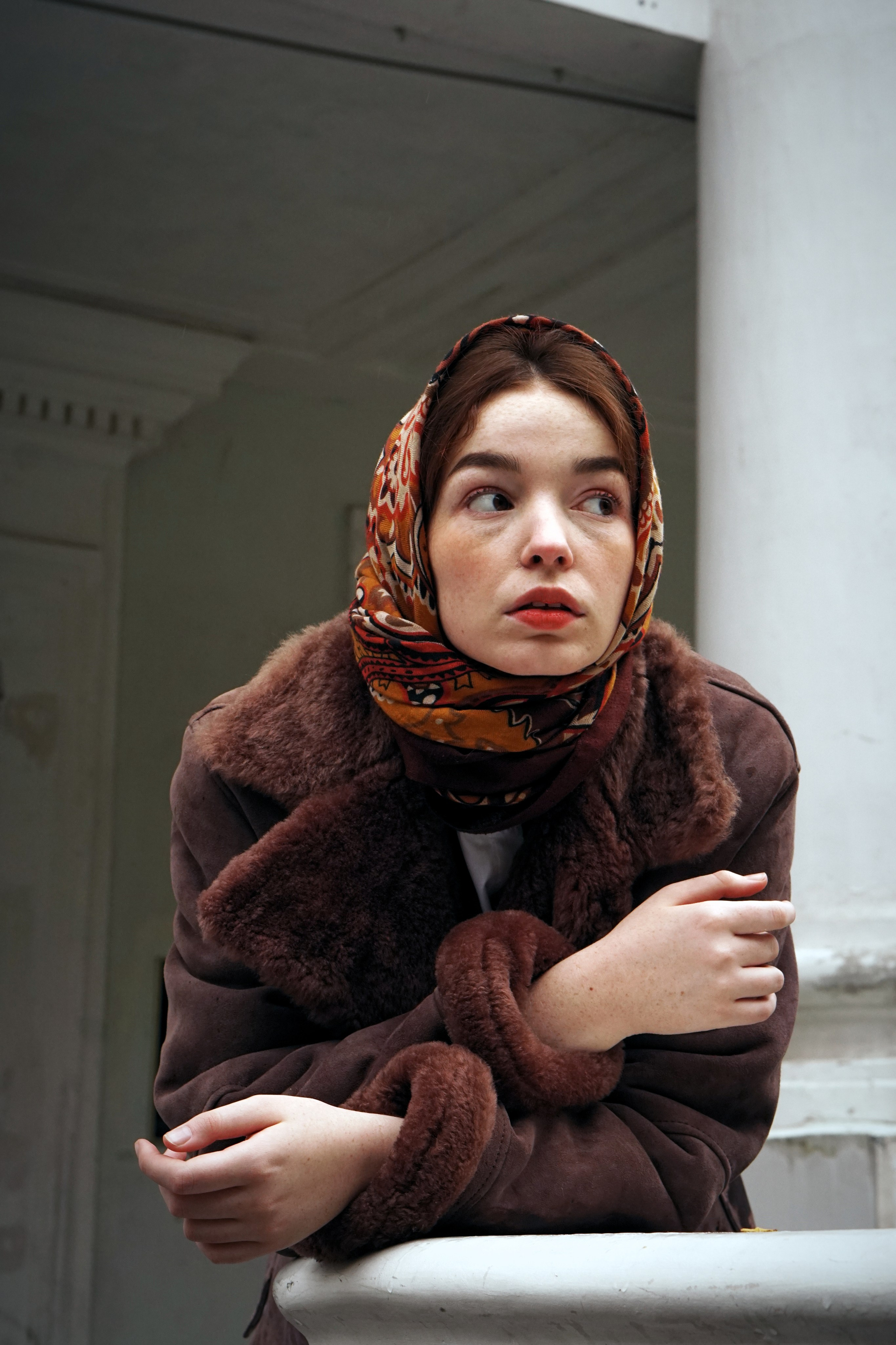 Лиза — Переделкино осеннее. Фотограф Москва — Полина Робин