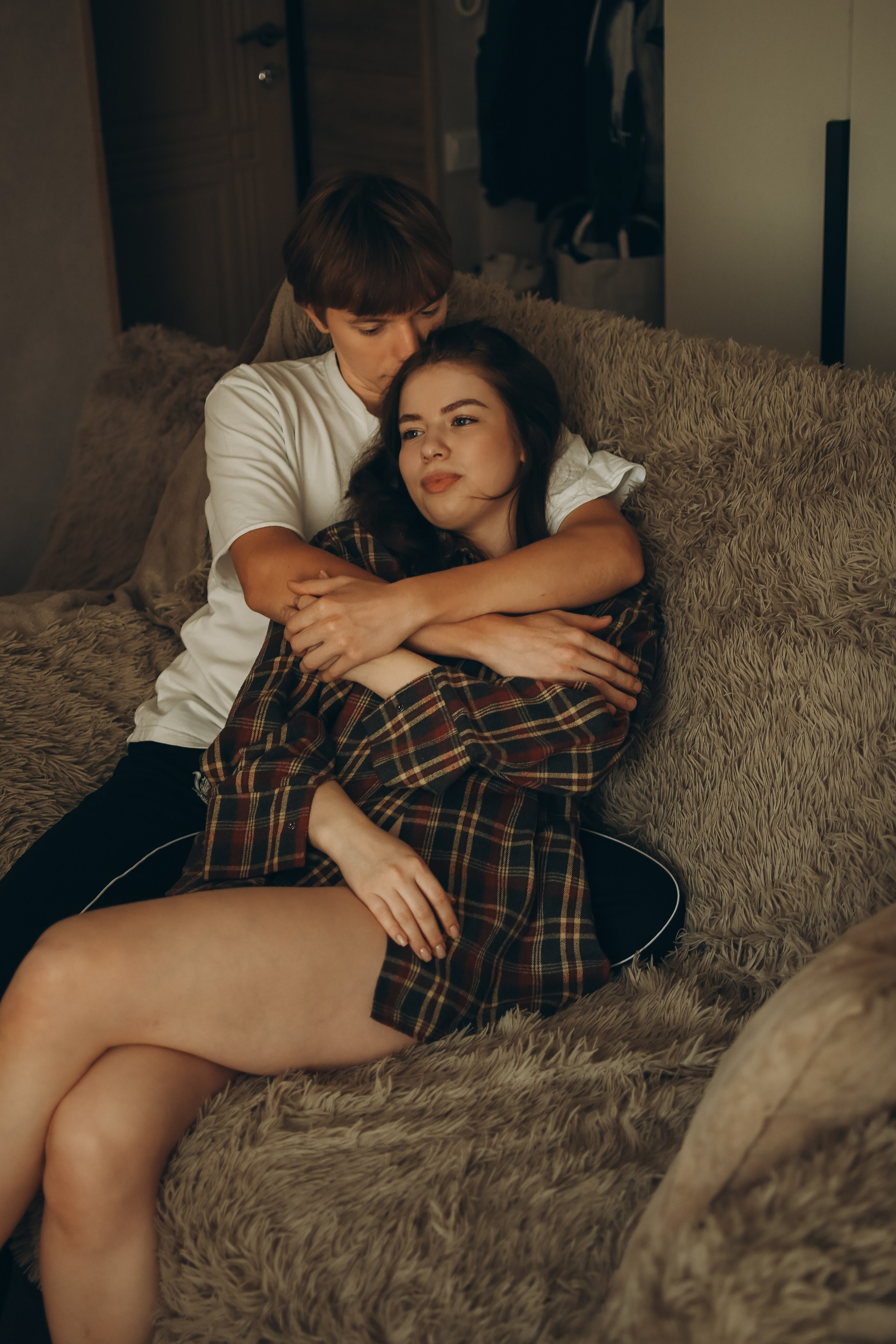 Диана и Даня. Домашняя съёмка. Евгения Черных I Фотограф Пенза