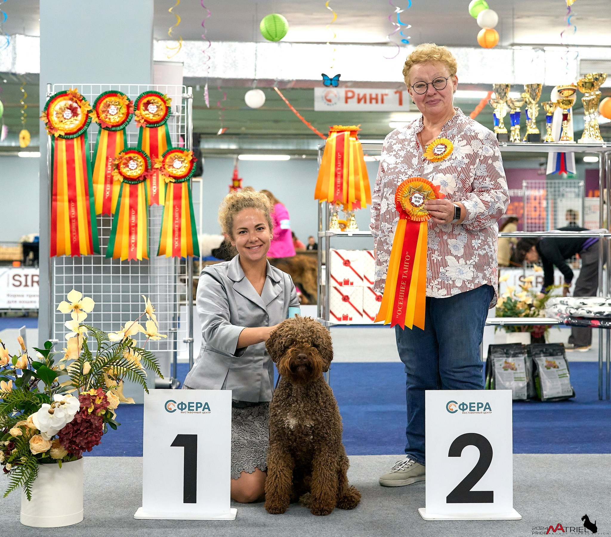 Съемка на выставке в Сфере