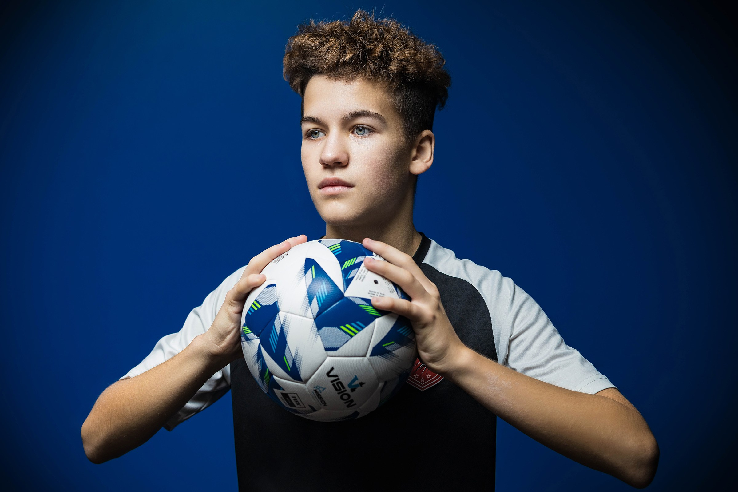Портреты юных футболистов крупным планом. Портретный и свадебный фотограф в Екатеринбург Москва Нижний Тагил