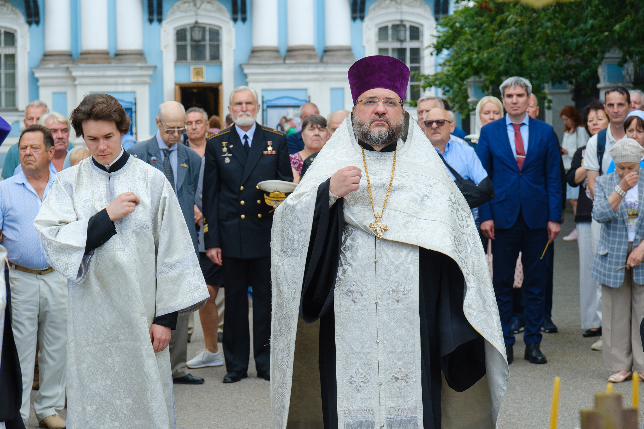 25-Я ГОДОВЩИНА ГИБЕЛИ АТОМНОЙ ПОДВОДНОЙ ЛОДКИ «КУРСК». НИКОЛО-БОГОЯВЛЕНСКИЙ МОРСКОЙ СОБОР