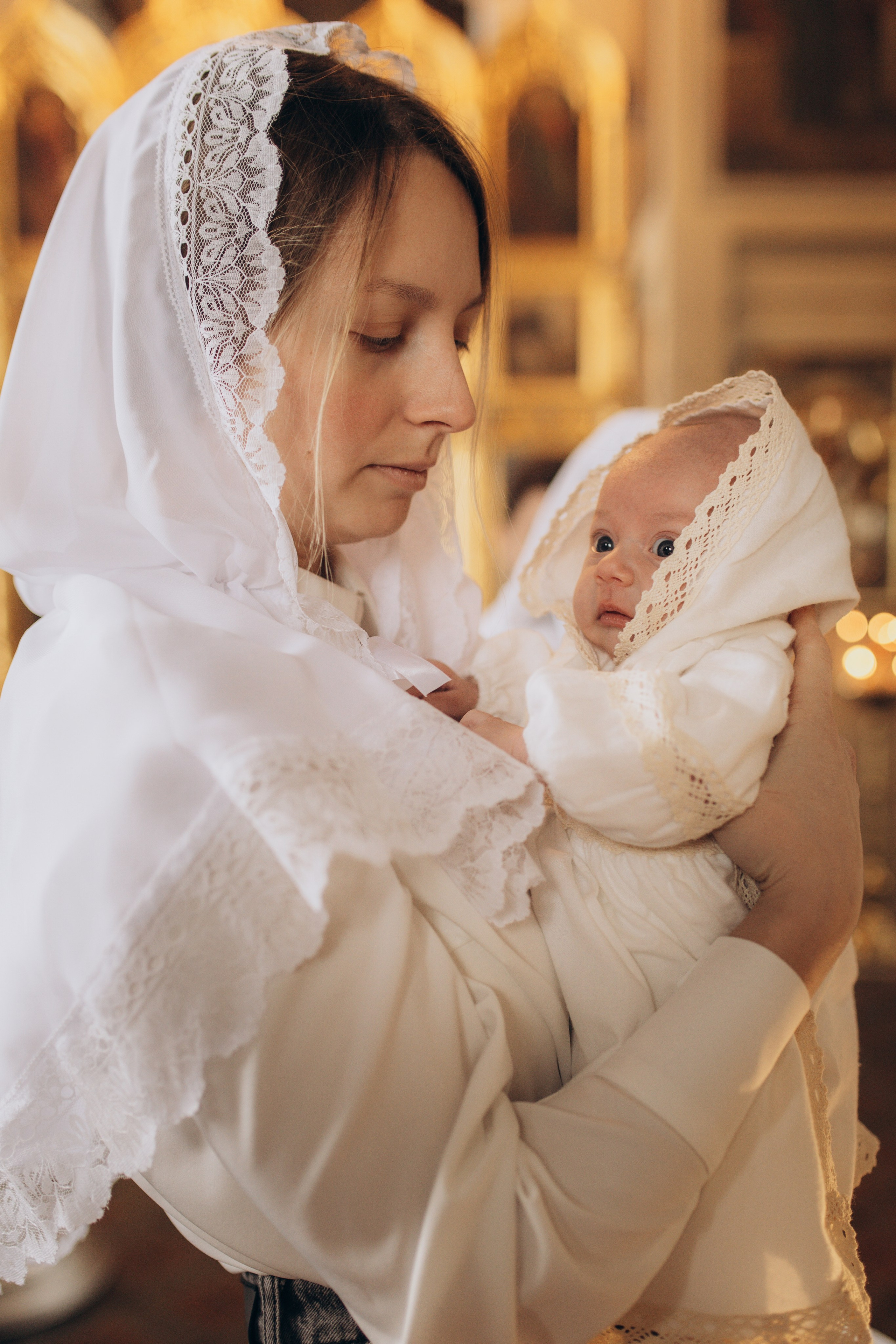 Таинство крещения Таисии. Фотограф Юлия Хакимова / Казань/ Чистополь