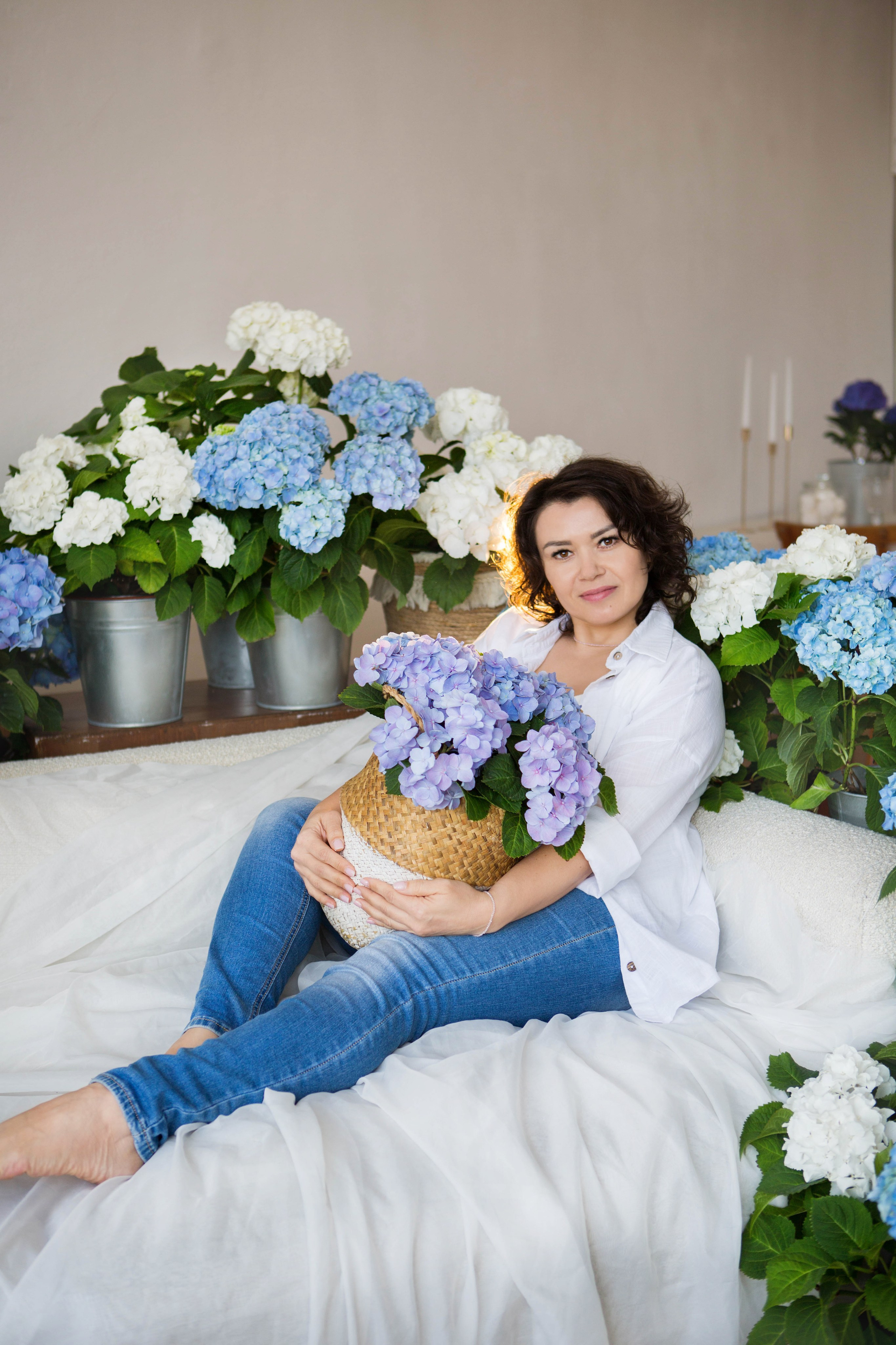 «Гортензии» студия Space Jobs. Свадебный семейный и детский фотограф в Краснодаре Карина Федоровская