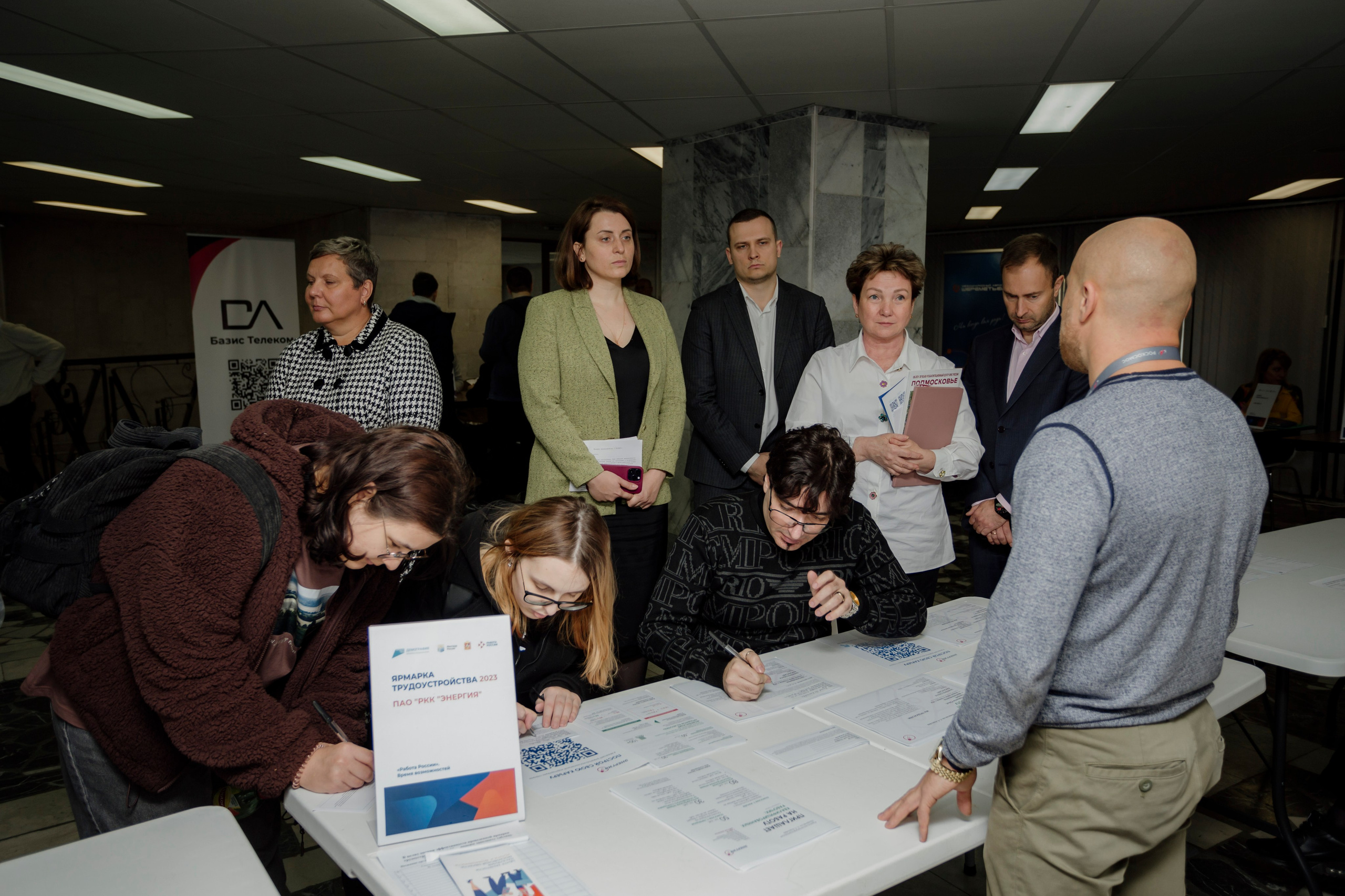 Ярмарка вакансий. Деловая и Бизнес съемка в  Москве Инесса Грушко