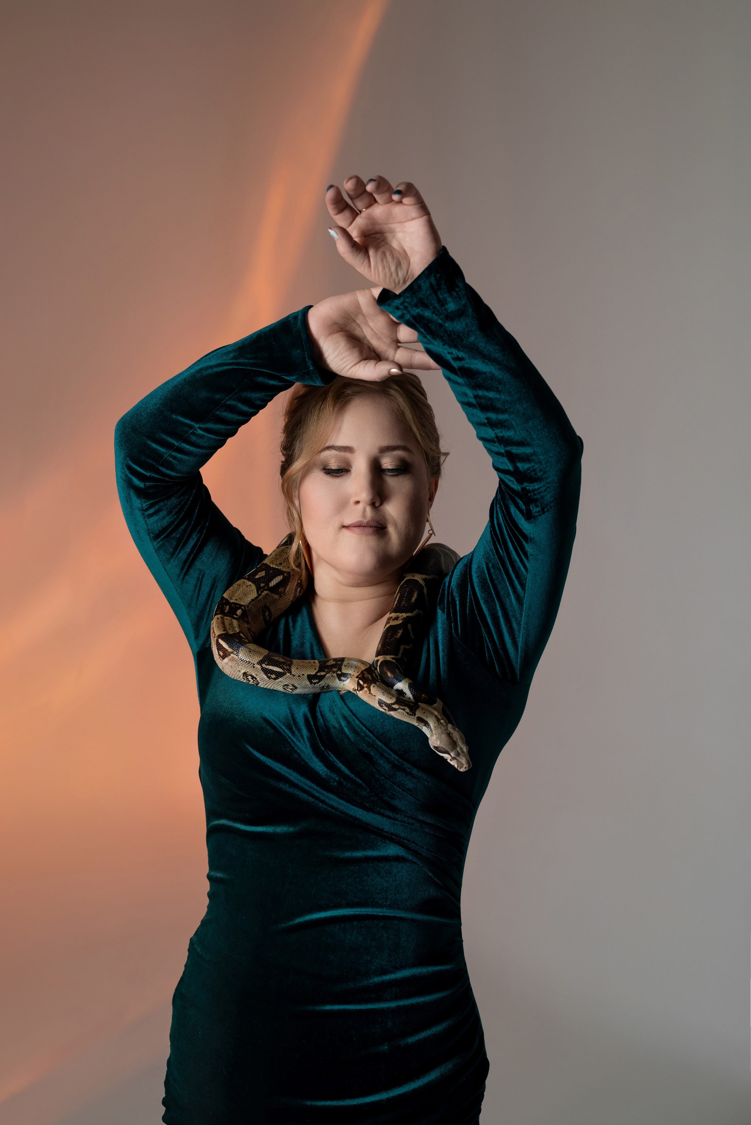 Фотопроект со змеёй 2025 г. Фотограф в городе Салават